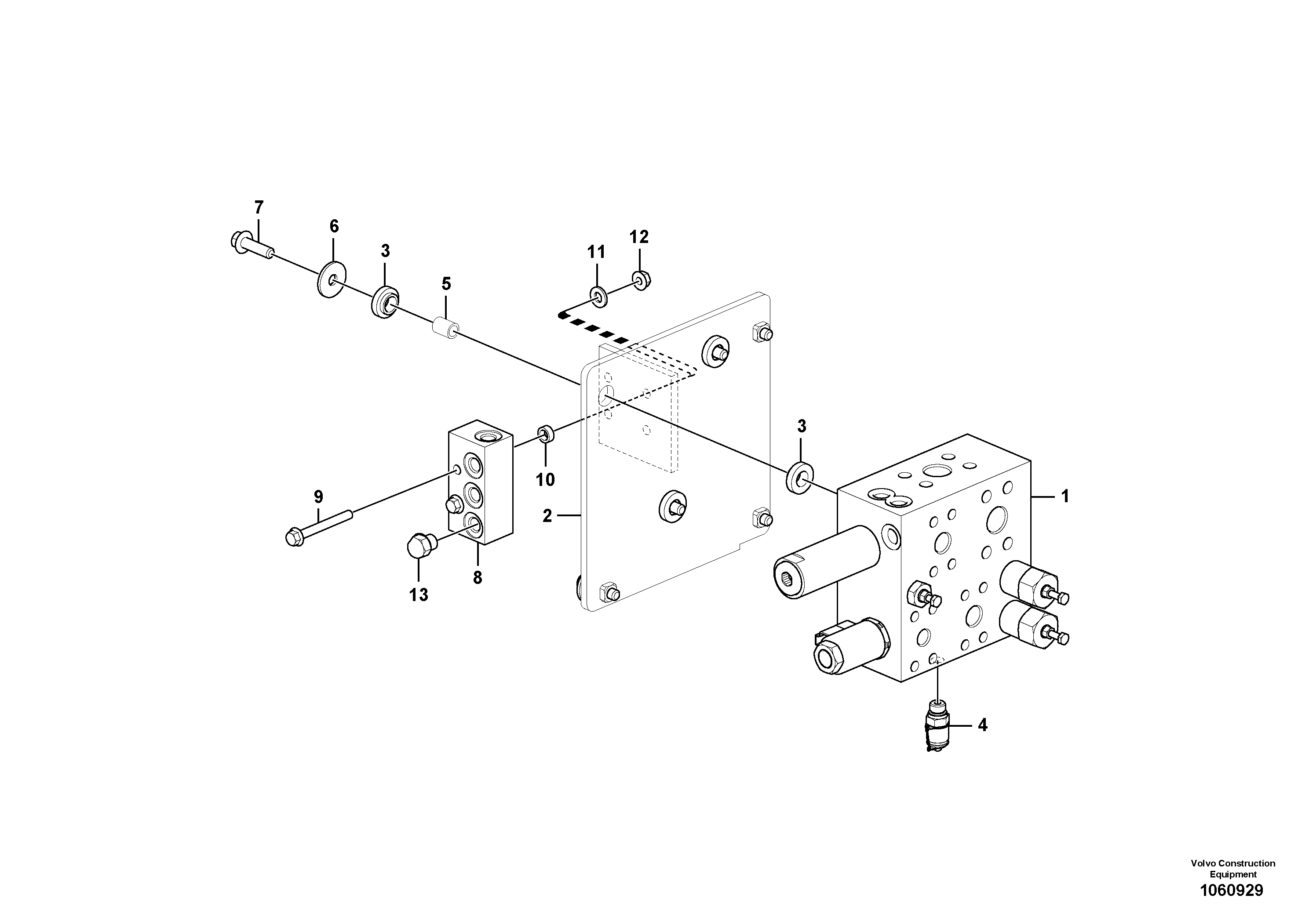 Diode Cable VOE60113564 VOLVO