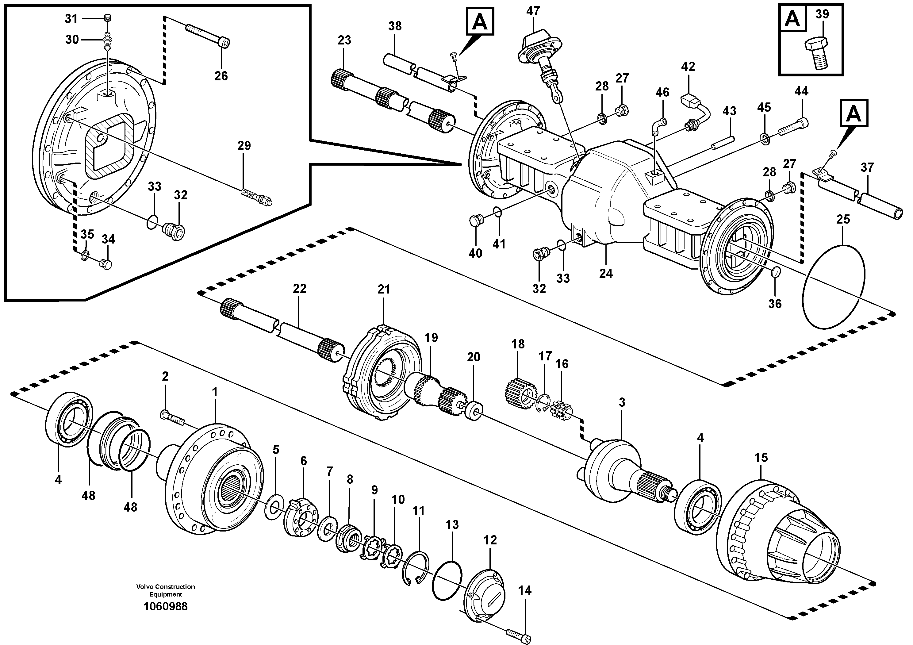 Bearing Housing VOE15193786 VOLVO