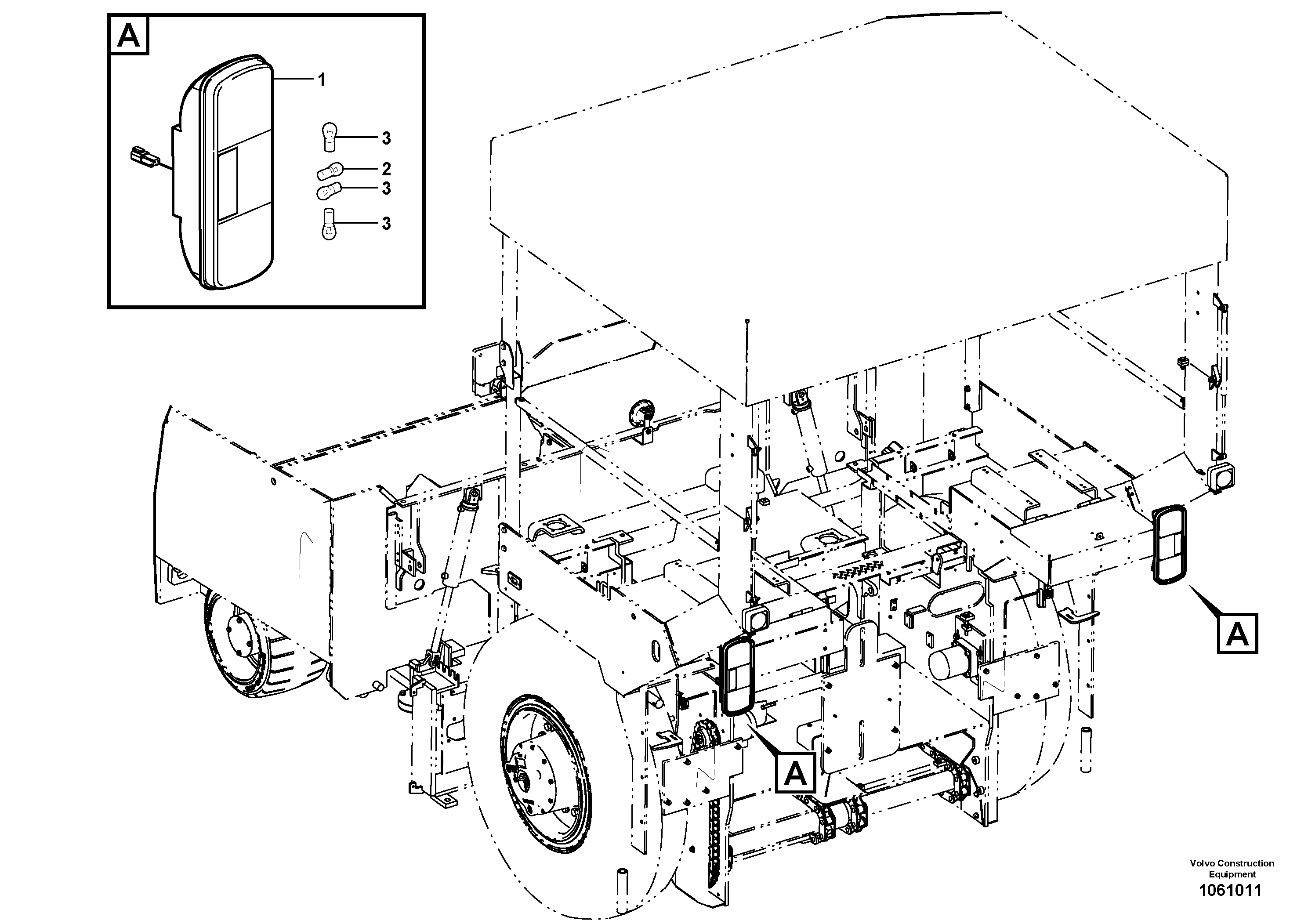 Bogie Mounting VOE12780718 VOLVO