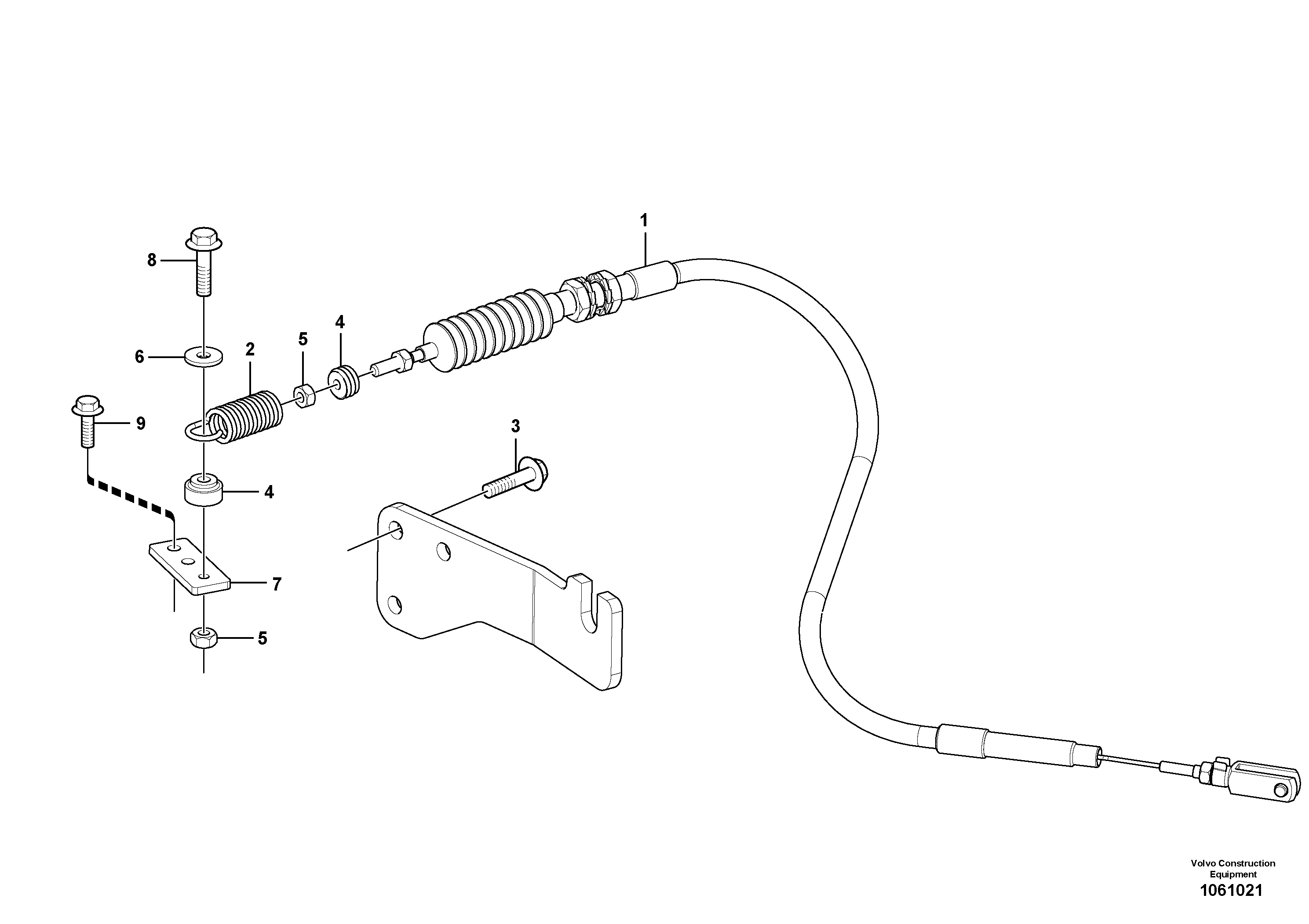 Lever Extension VOE16210624 VOLVO