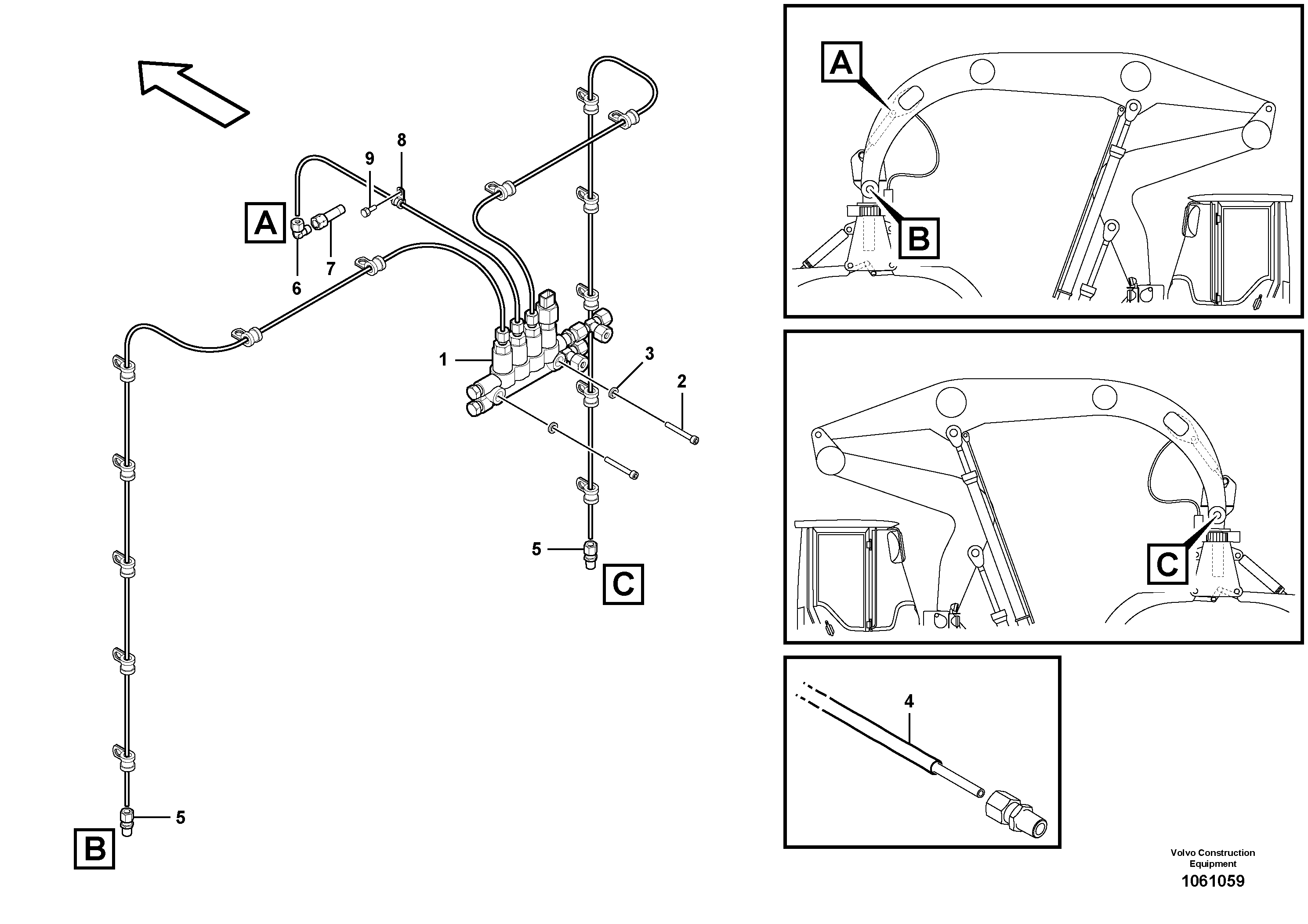 Flange Cap Nut VOE60112784 VOLVO