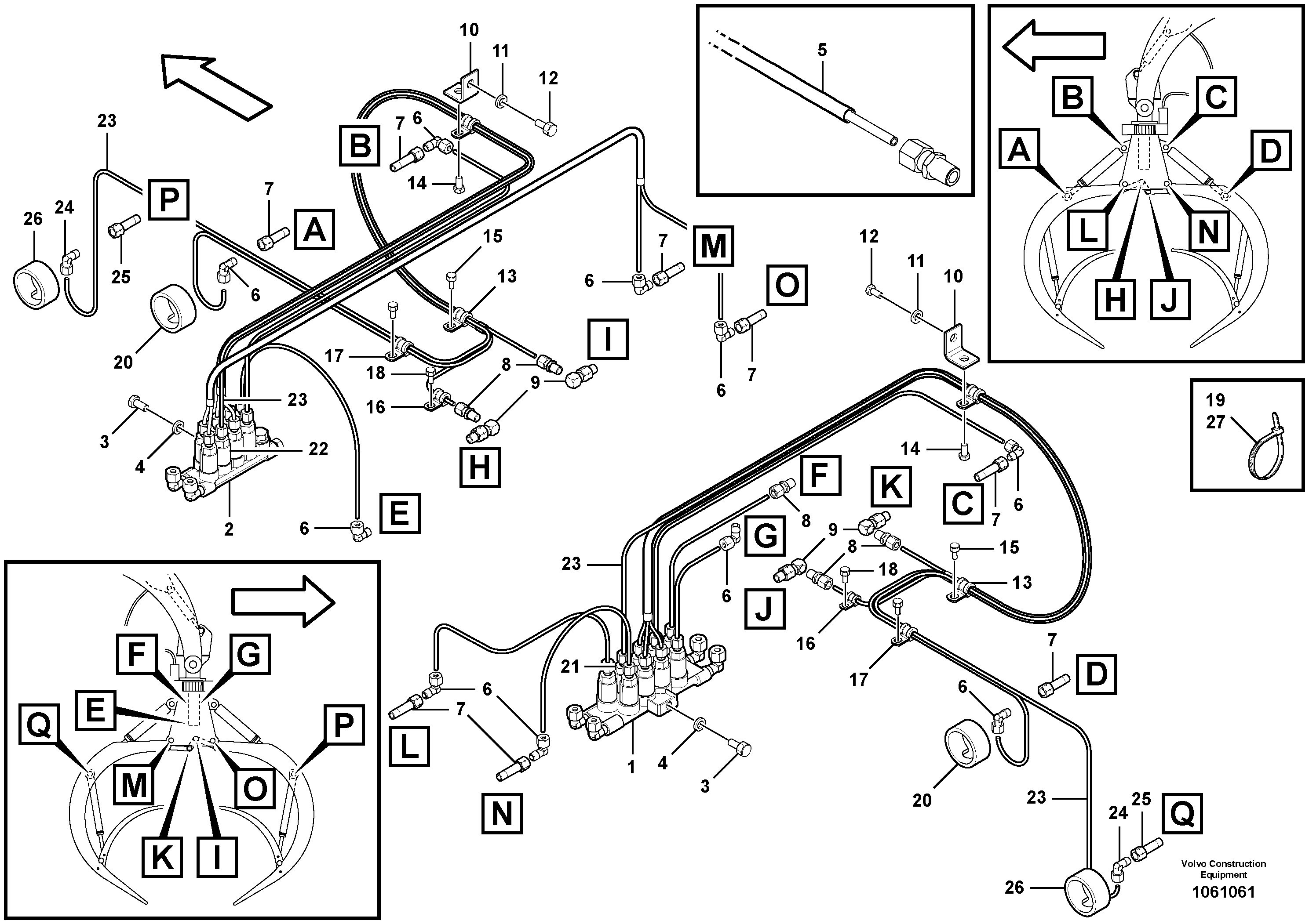 Seat frame VOE15008431 VOLVO