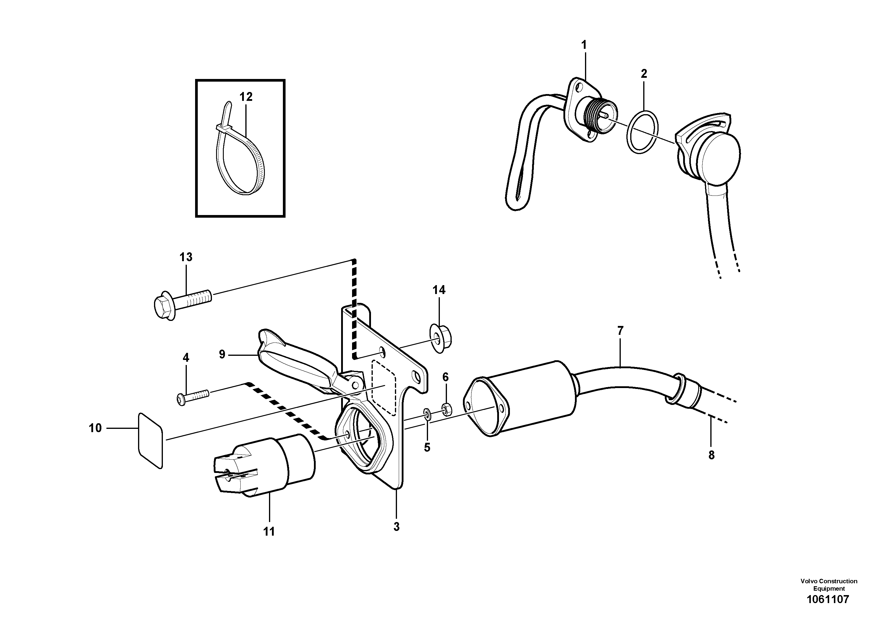 Cylinder Block VOE11078331 VOLVO