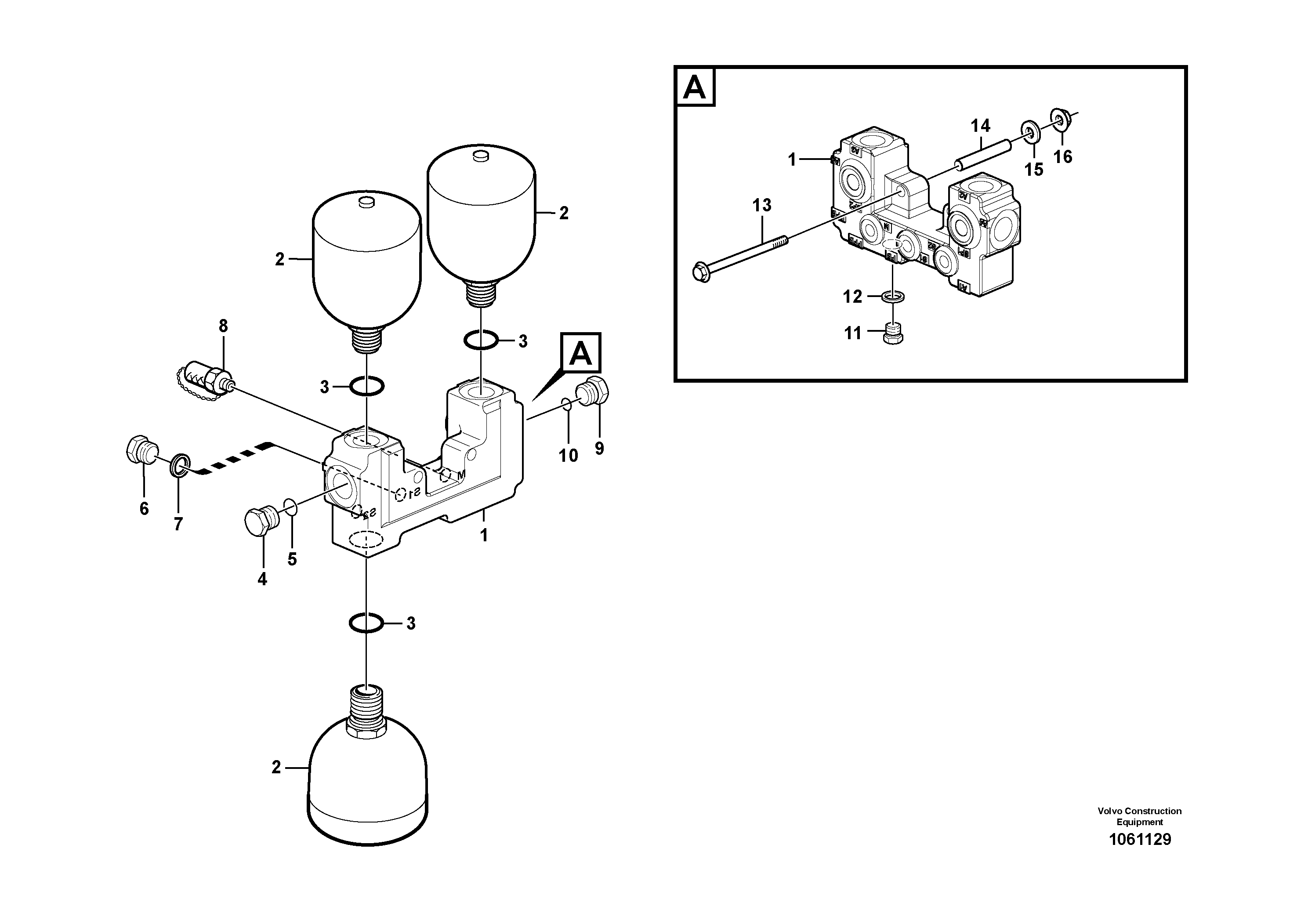 Adapter VOE17262259 VOLVO