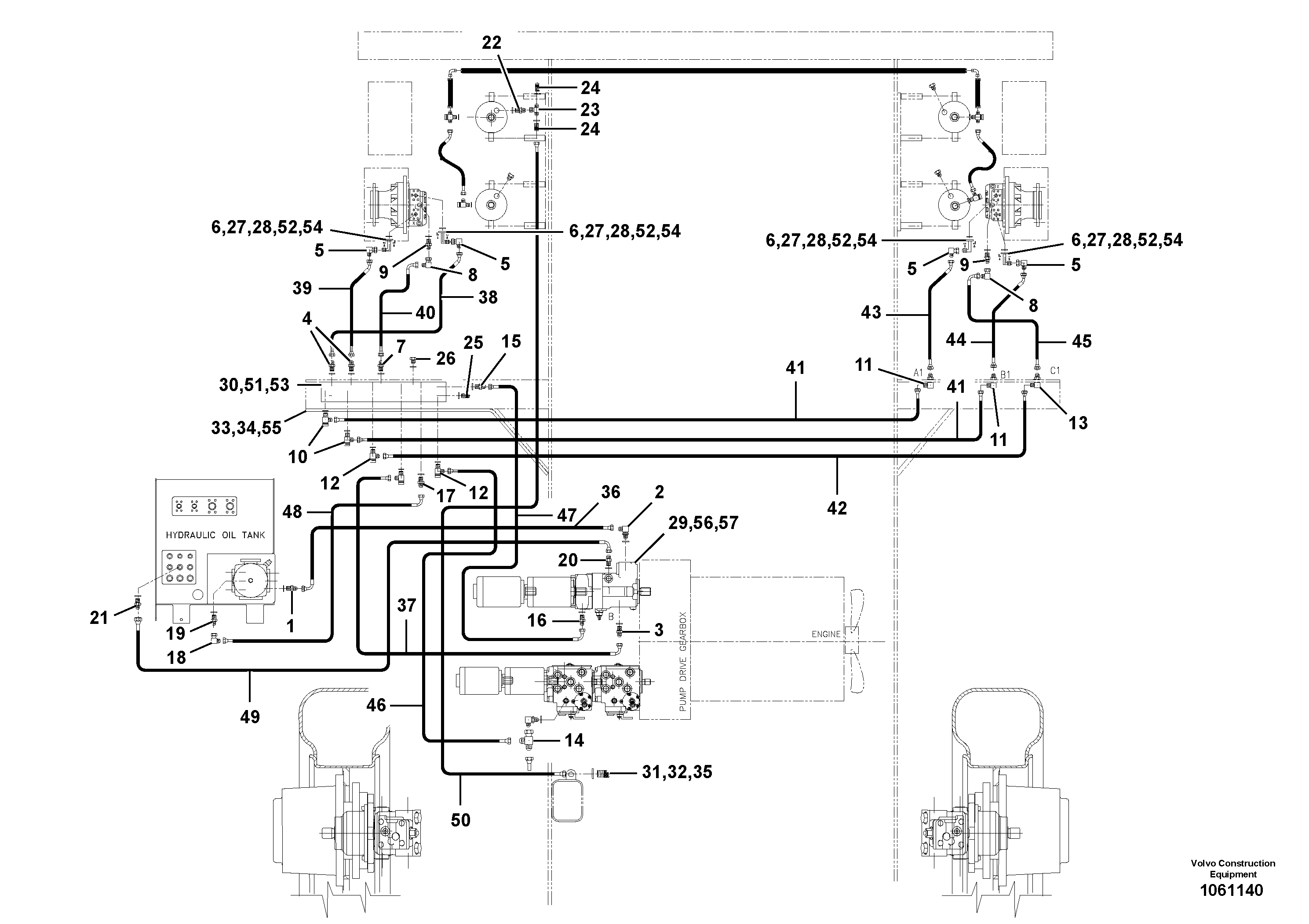 Adapter St: 1 5 RM70911102 VOLVO