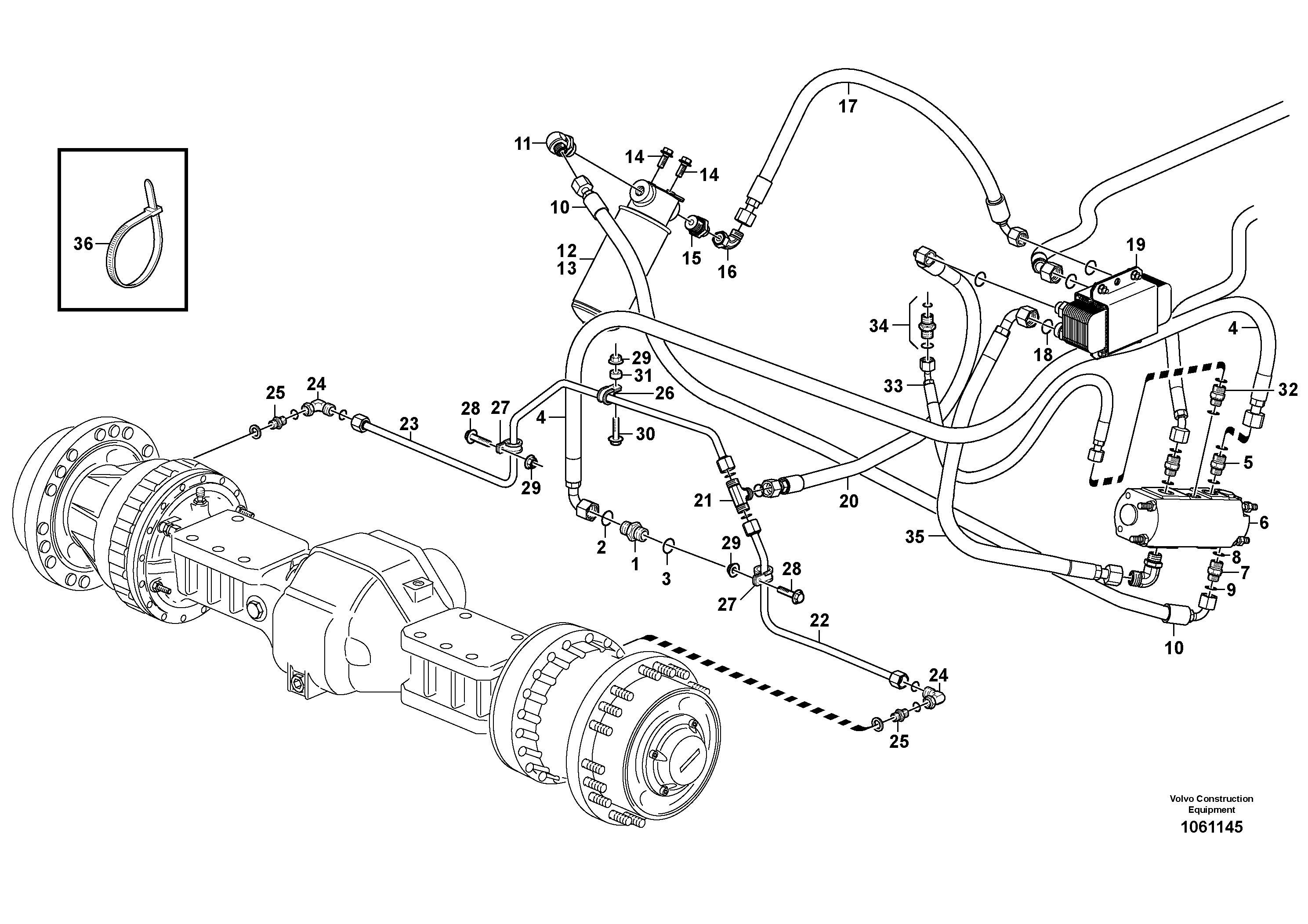Nipple VOE9350855 VOLVO