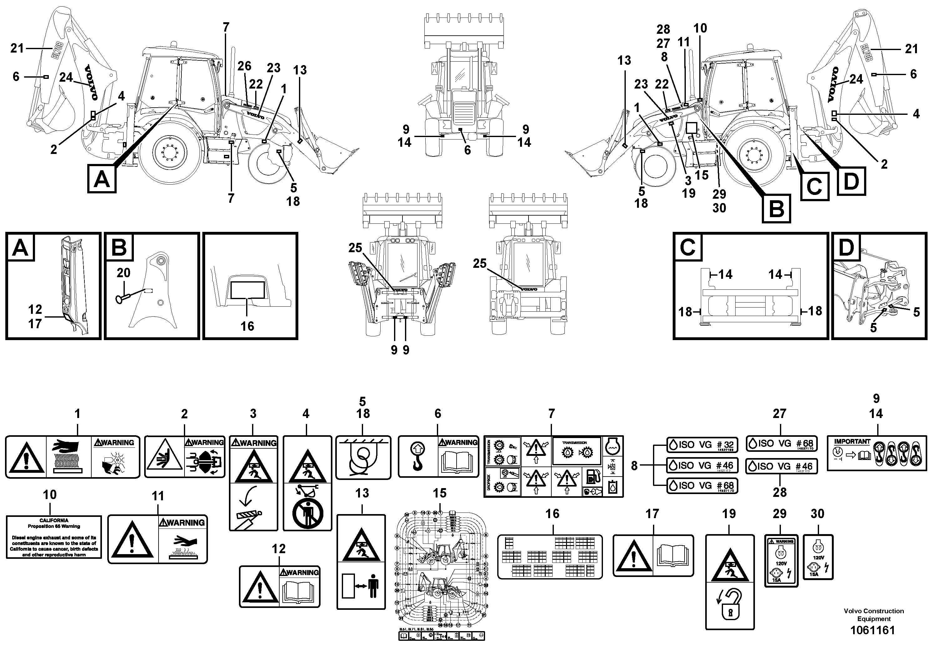 Cylinder Block VOE16630907 VOLVO