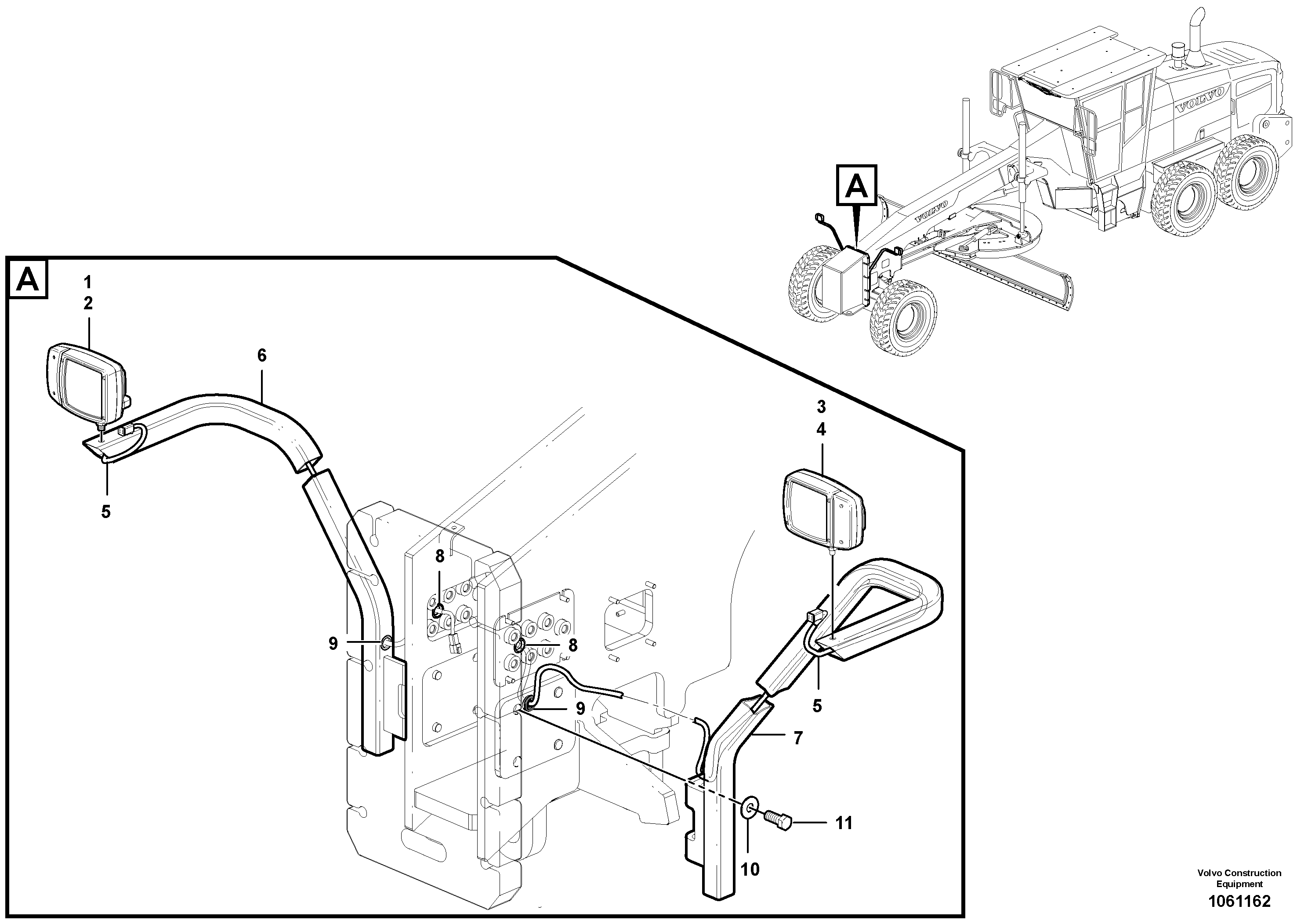 Altntr Housing VOE12749698 VOLVO