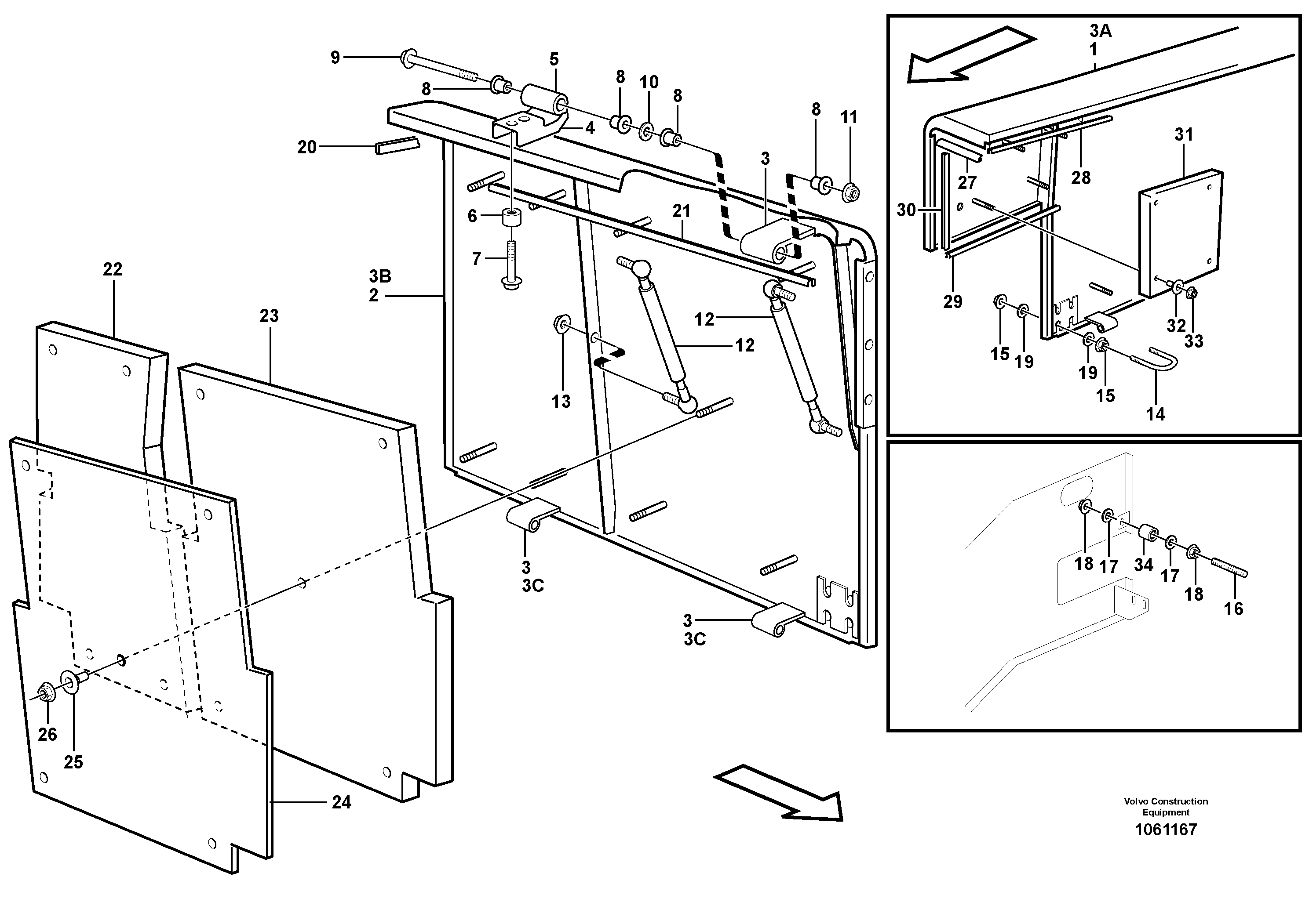 Terminal casing VOE16802362 VOLVO