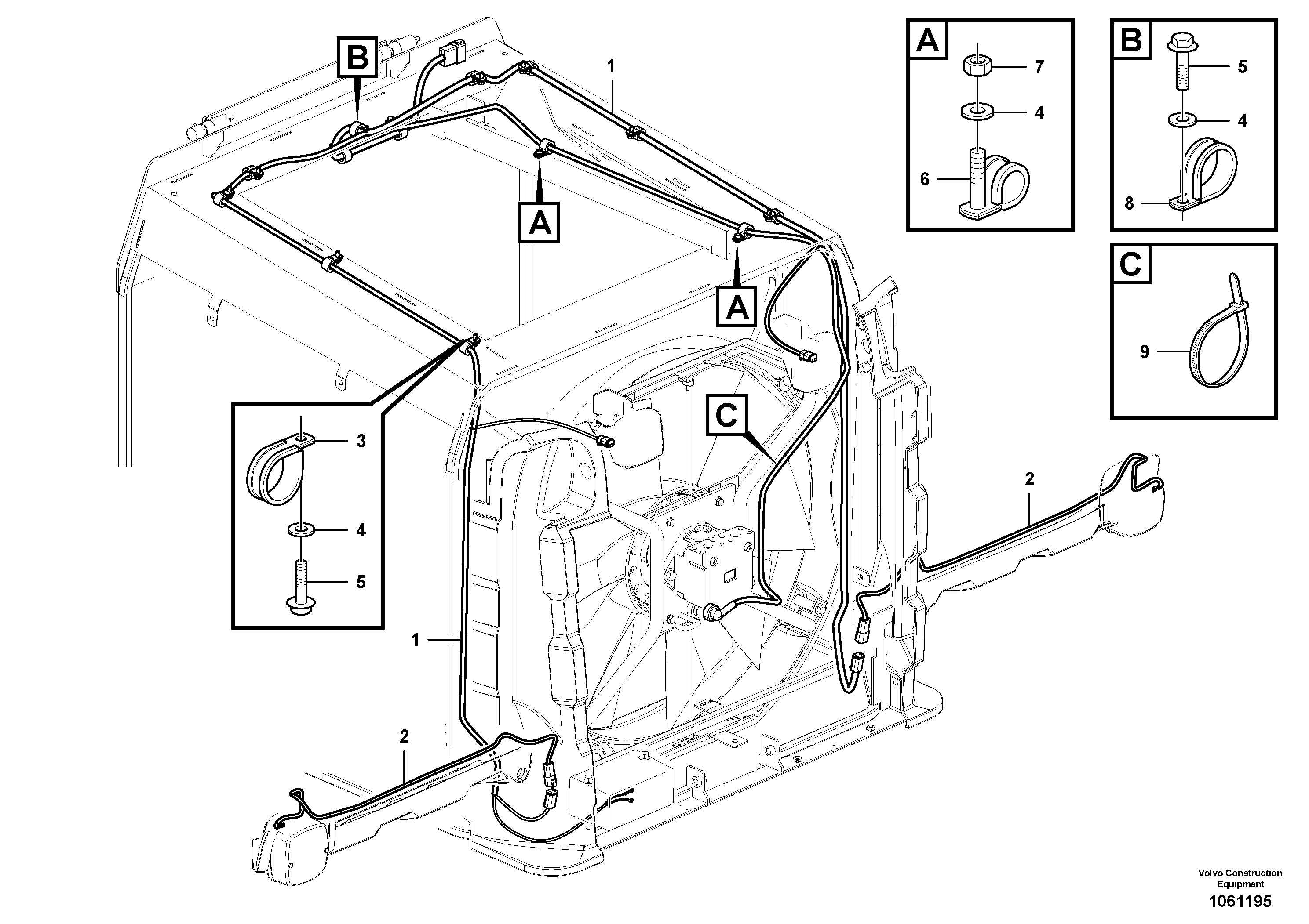 Support Leg VOE16021153 VOLVO