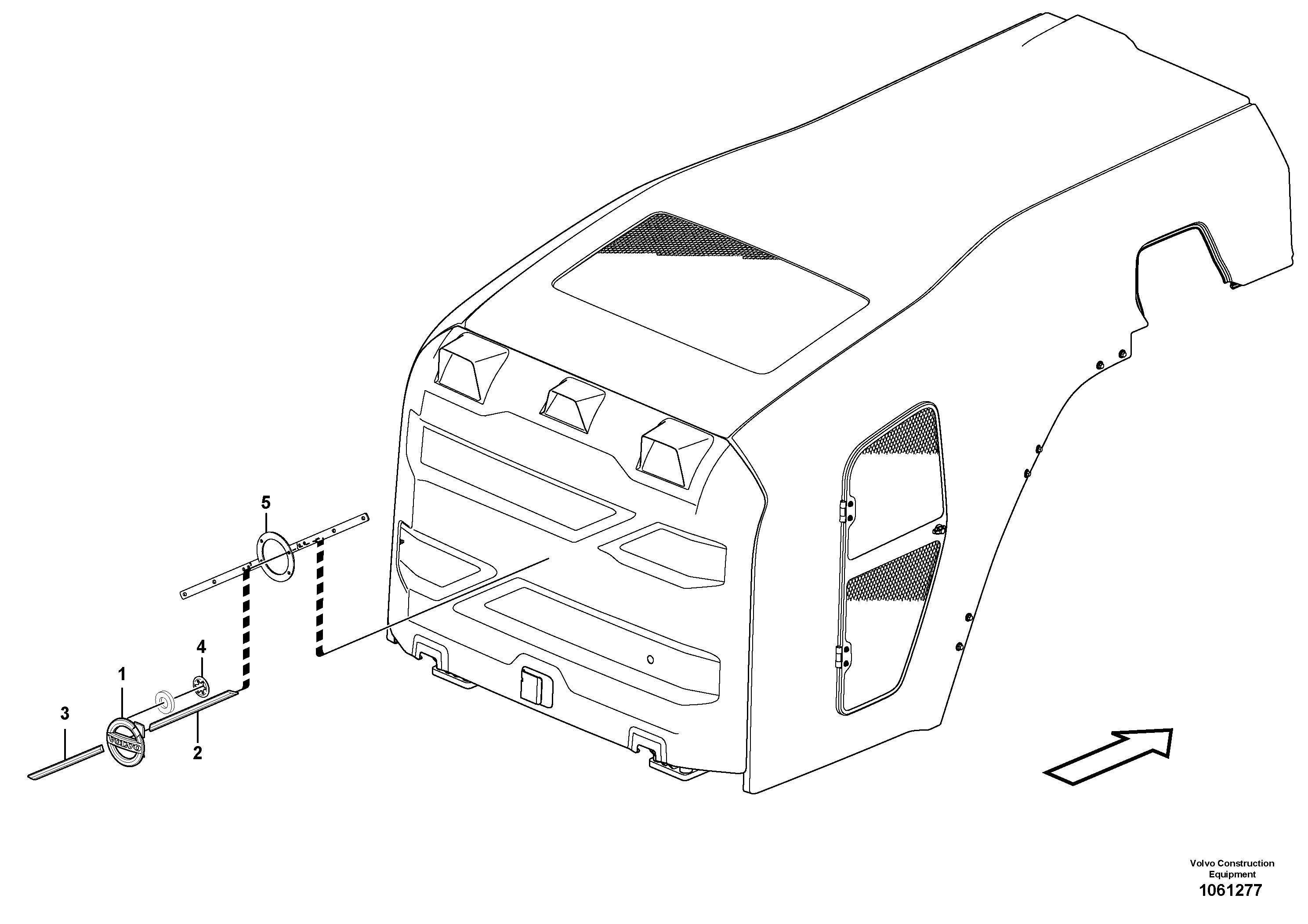Rec.housing VOE16814359 VOLVO