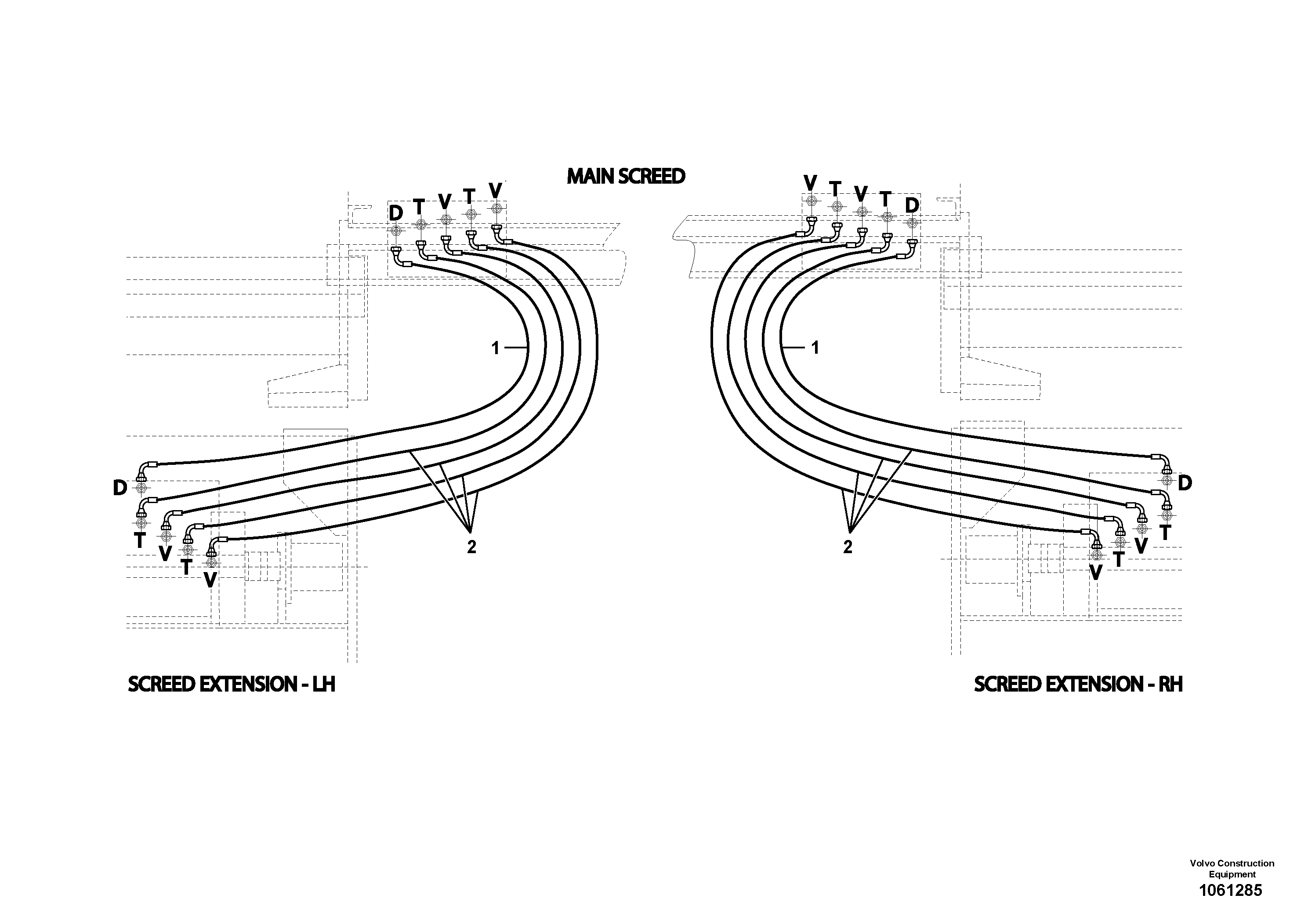 Timing gear casing VOE12794595 VOLVO