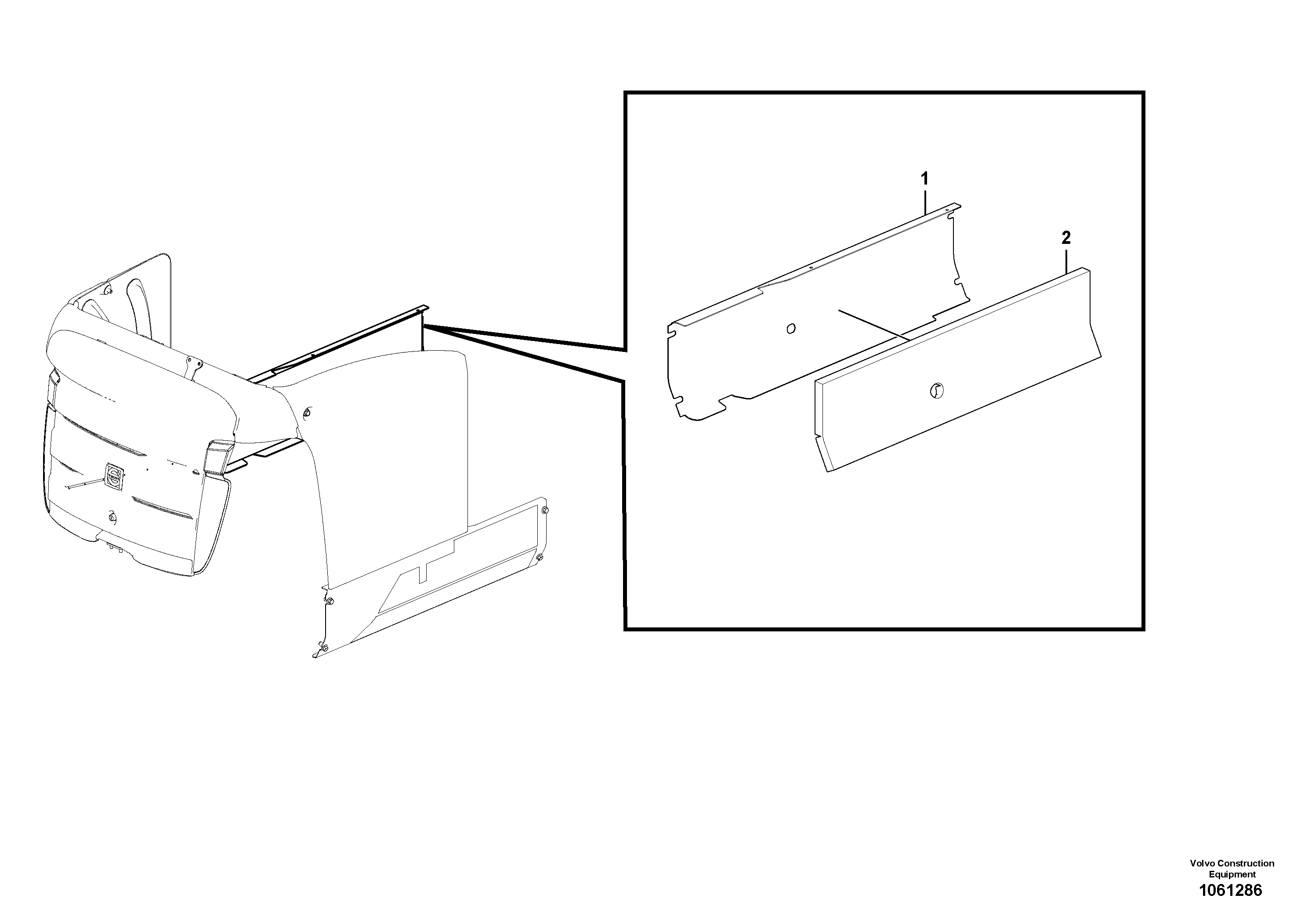 Relief valve VOE15646353 VOLVO