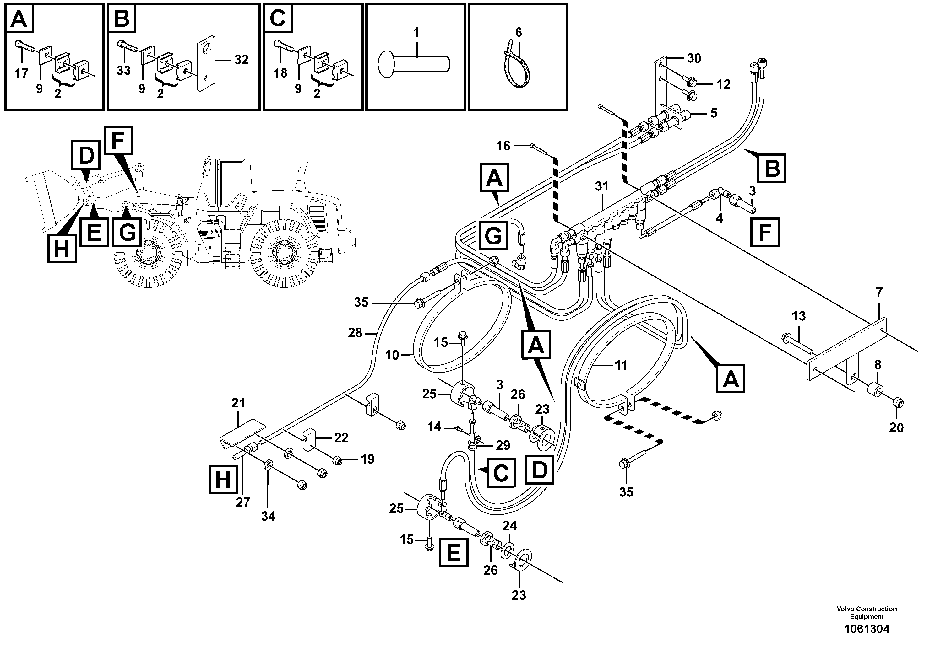 Diode Cable VOE60113575 VOLVO
