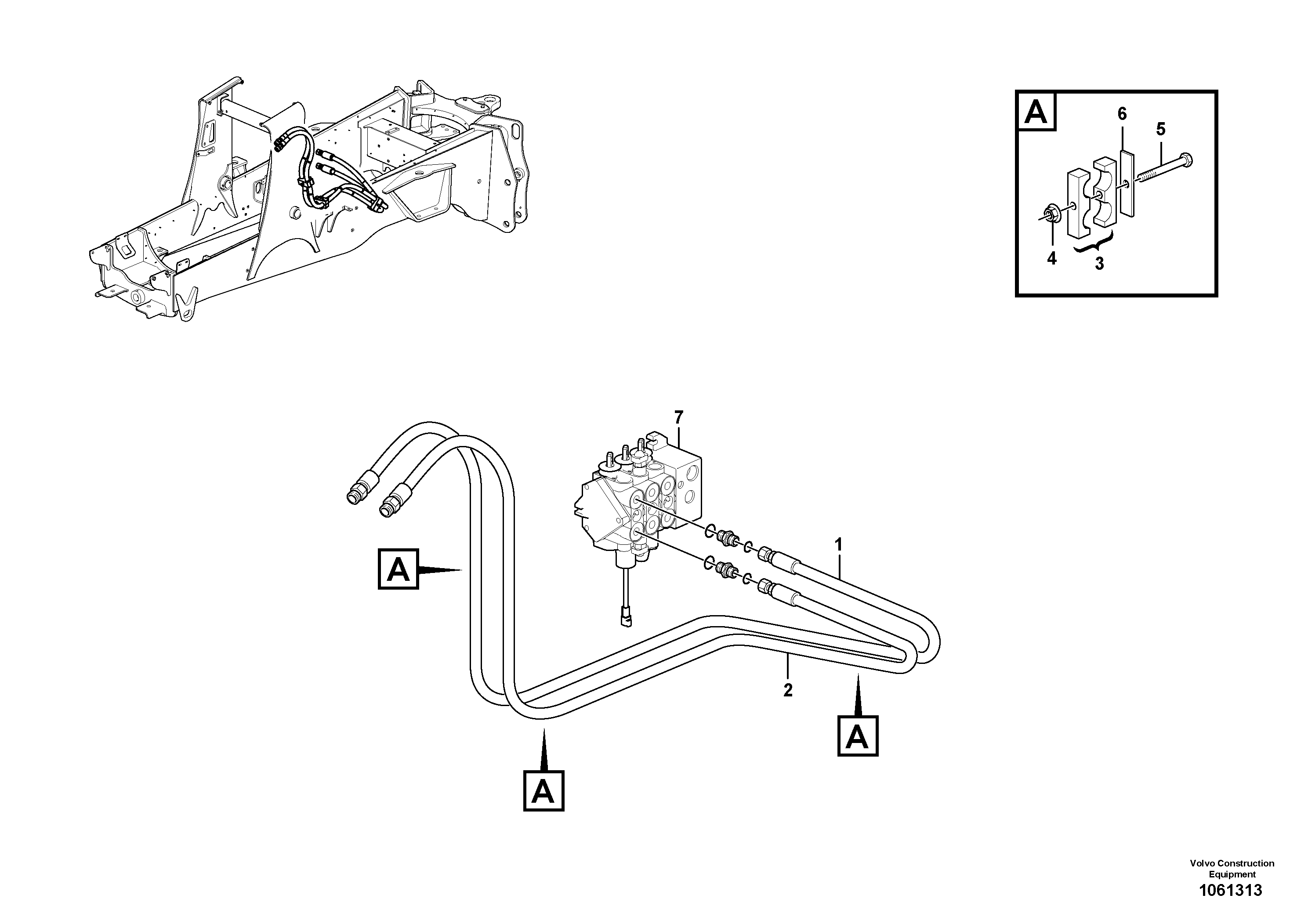 Timing gear casing VOE15607198 VOLVO
