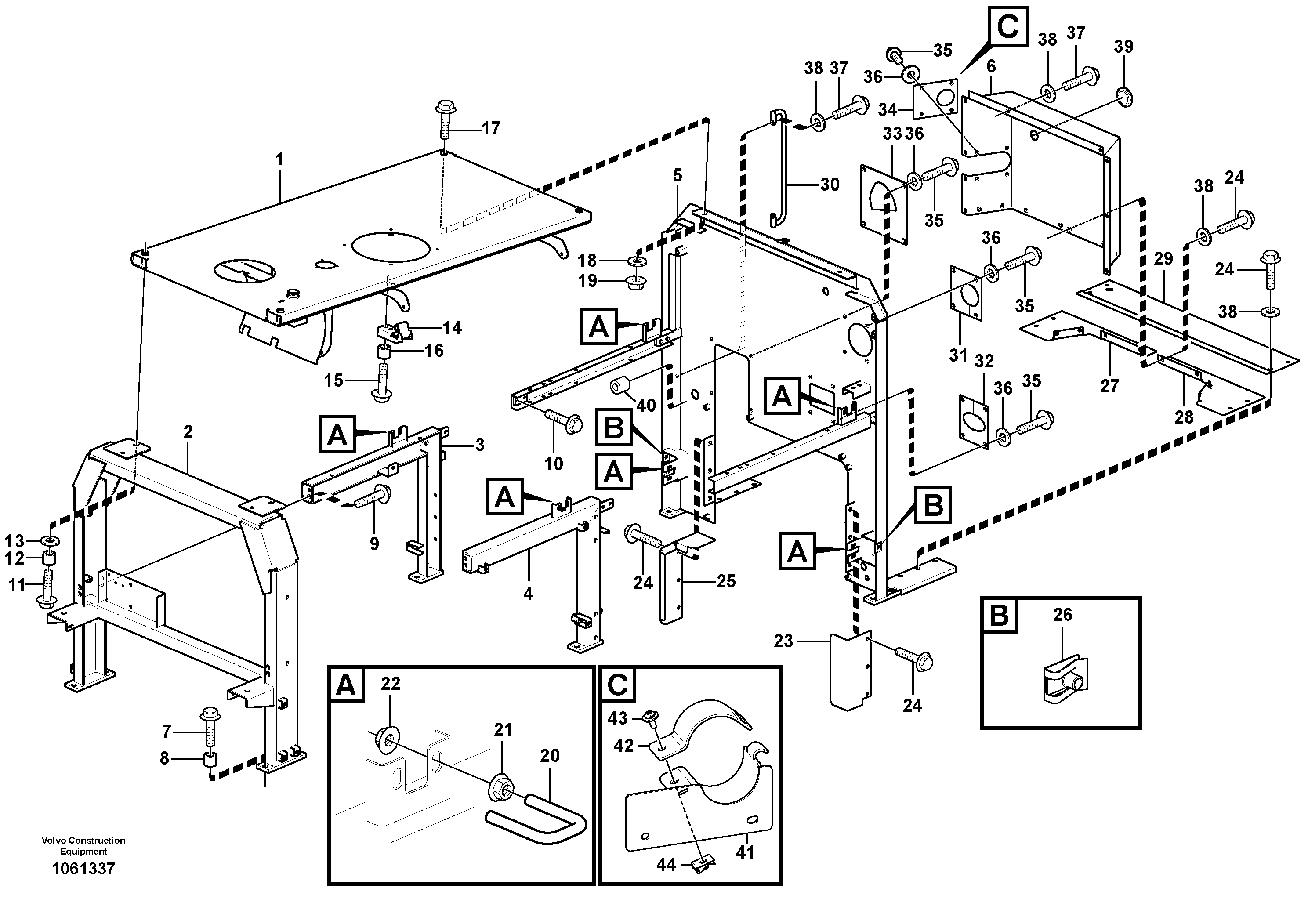 Locking Plate VOE11302483 VOLVO