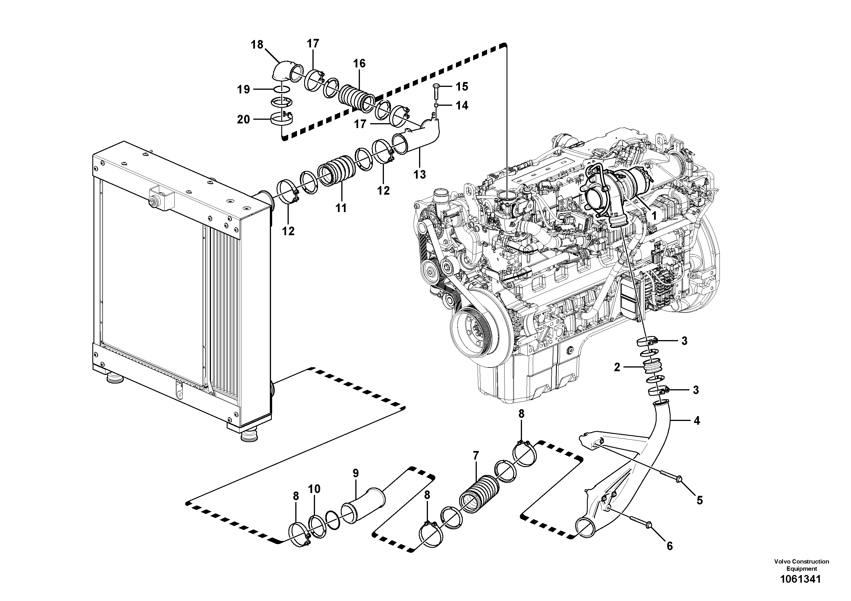 Square Bar VOE16803948 VOLVO