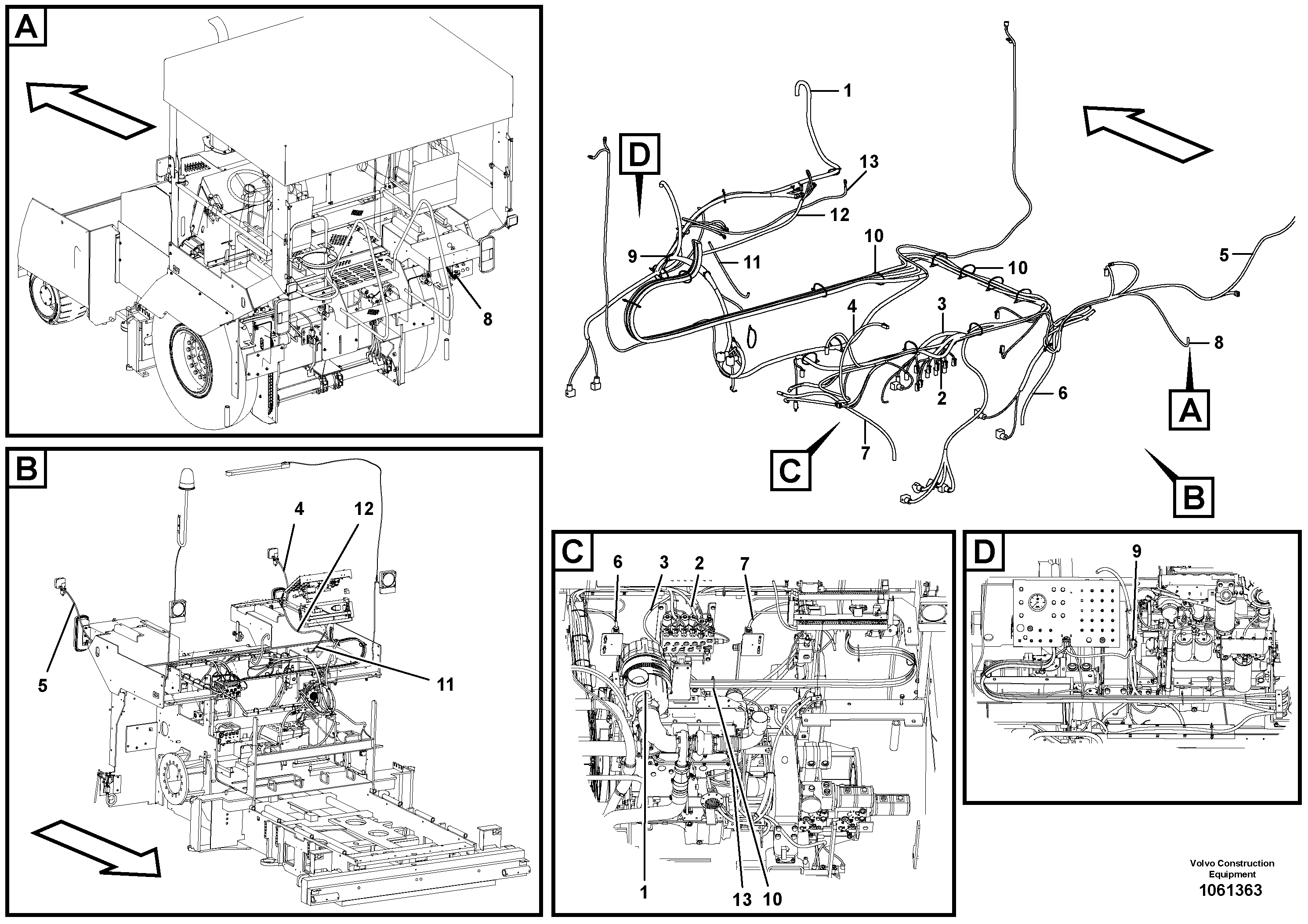 Radio Support VOE12781693 VOLVO