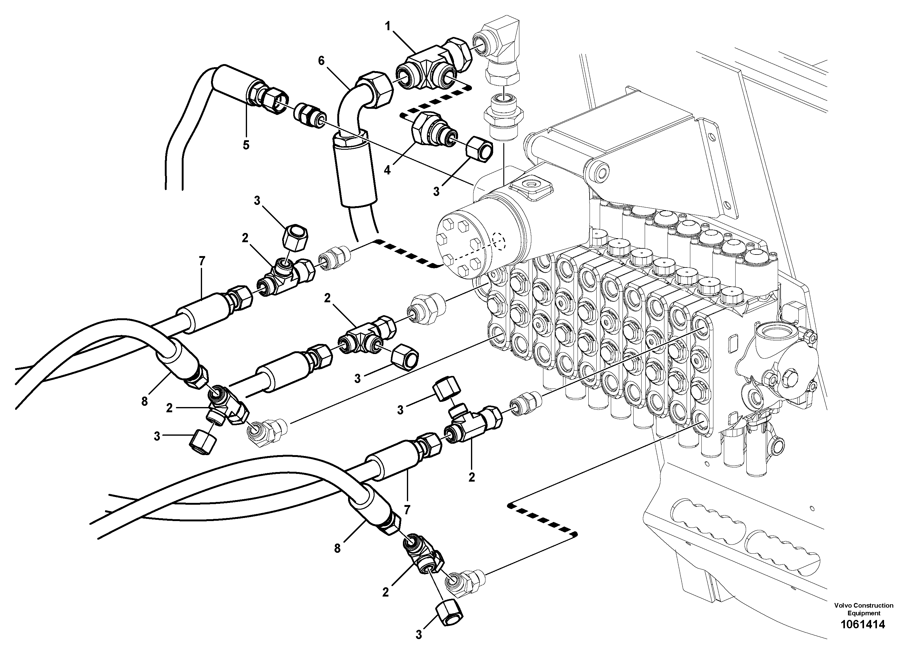 Фиксатор VOE15193696 VOLVO