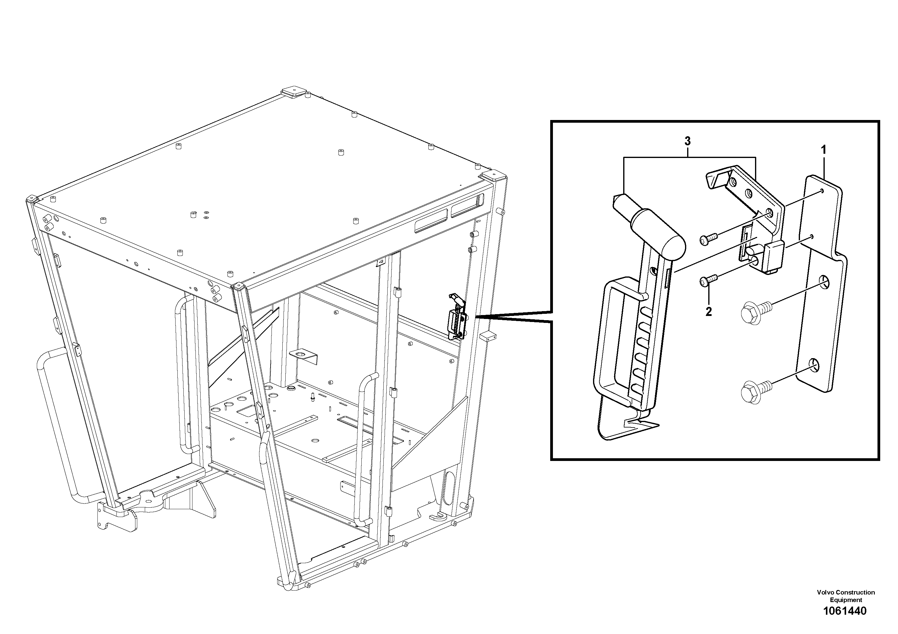 Mounting Plate VOE12742194 VOLVO