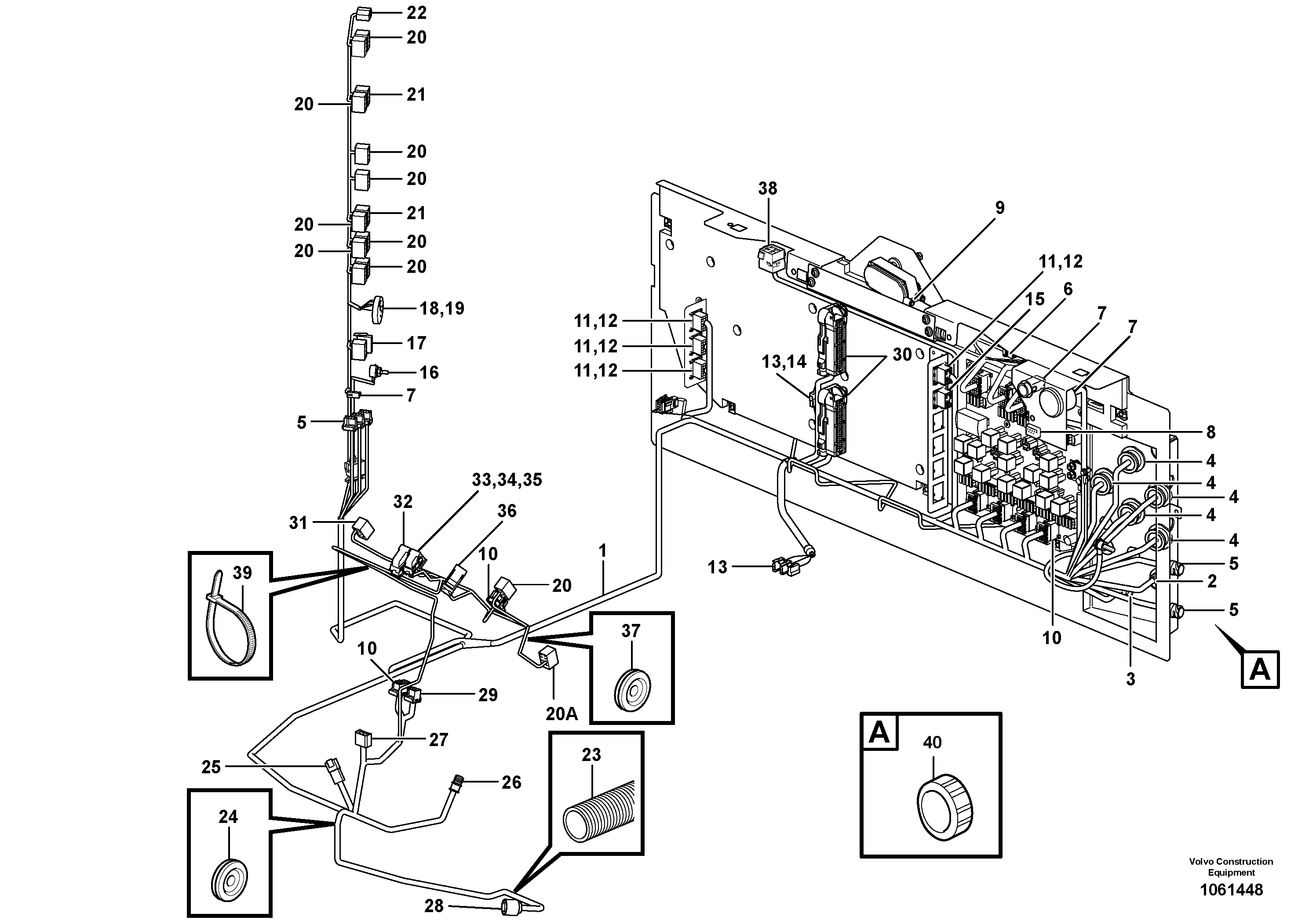 Support Leg VOE17206205 VOLVO