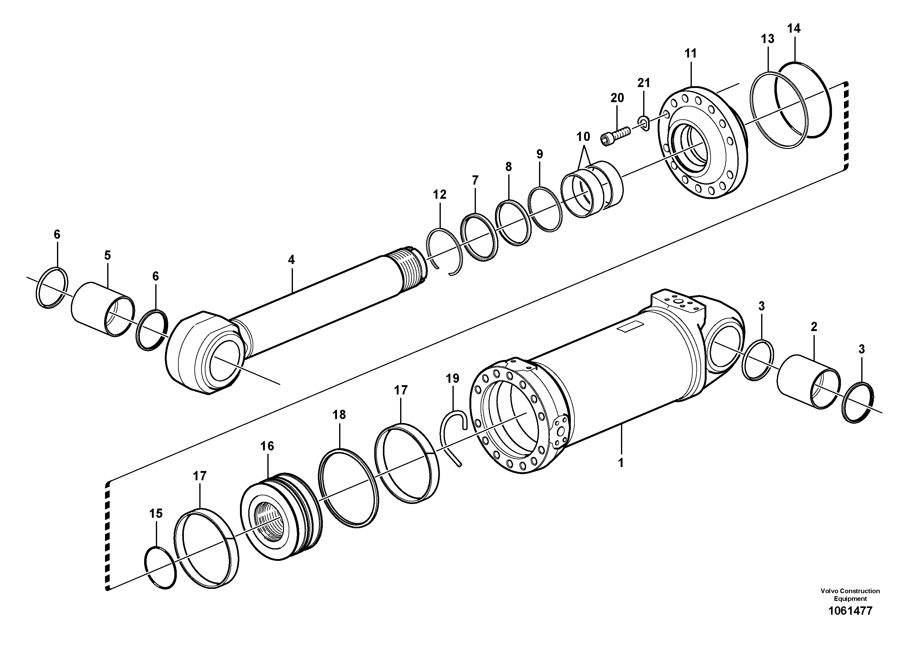 Rzeppa Joint VOE15182736 VOLVO