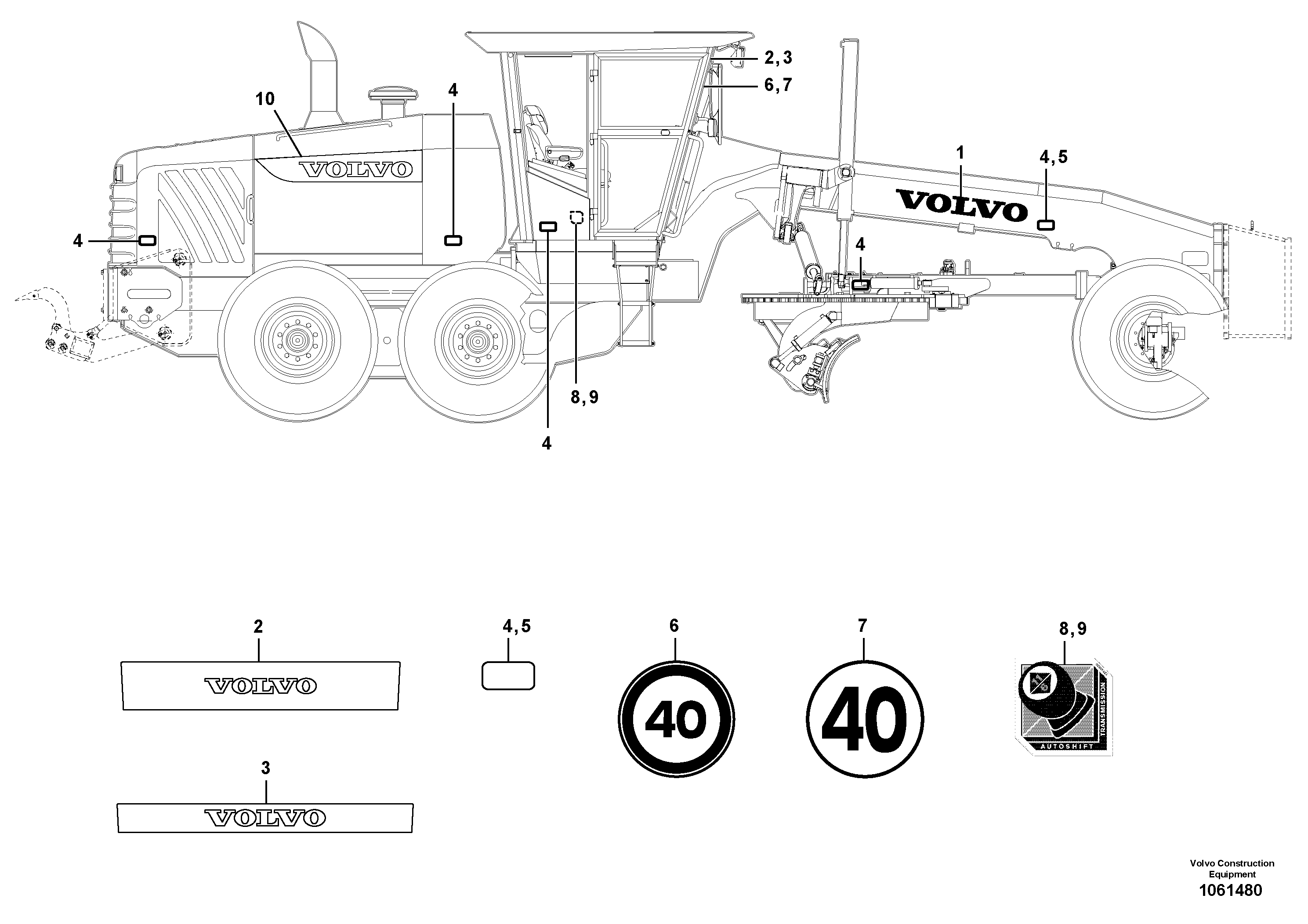Cylinder Block VOE15412970 VOLVO