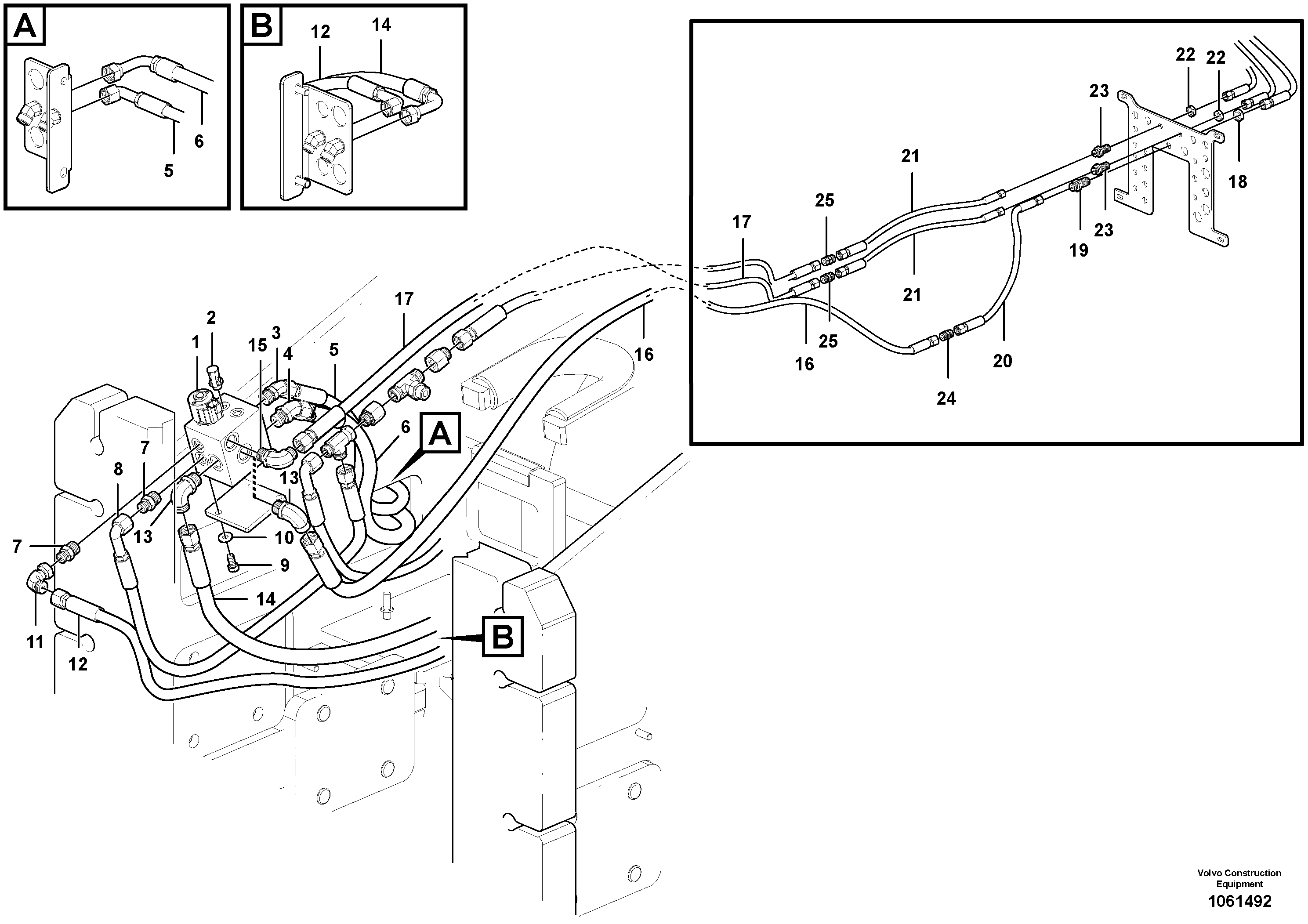 Hose Assy VOE12745633 VOLVO