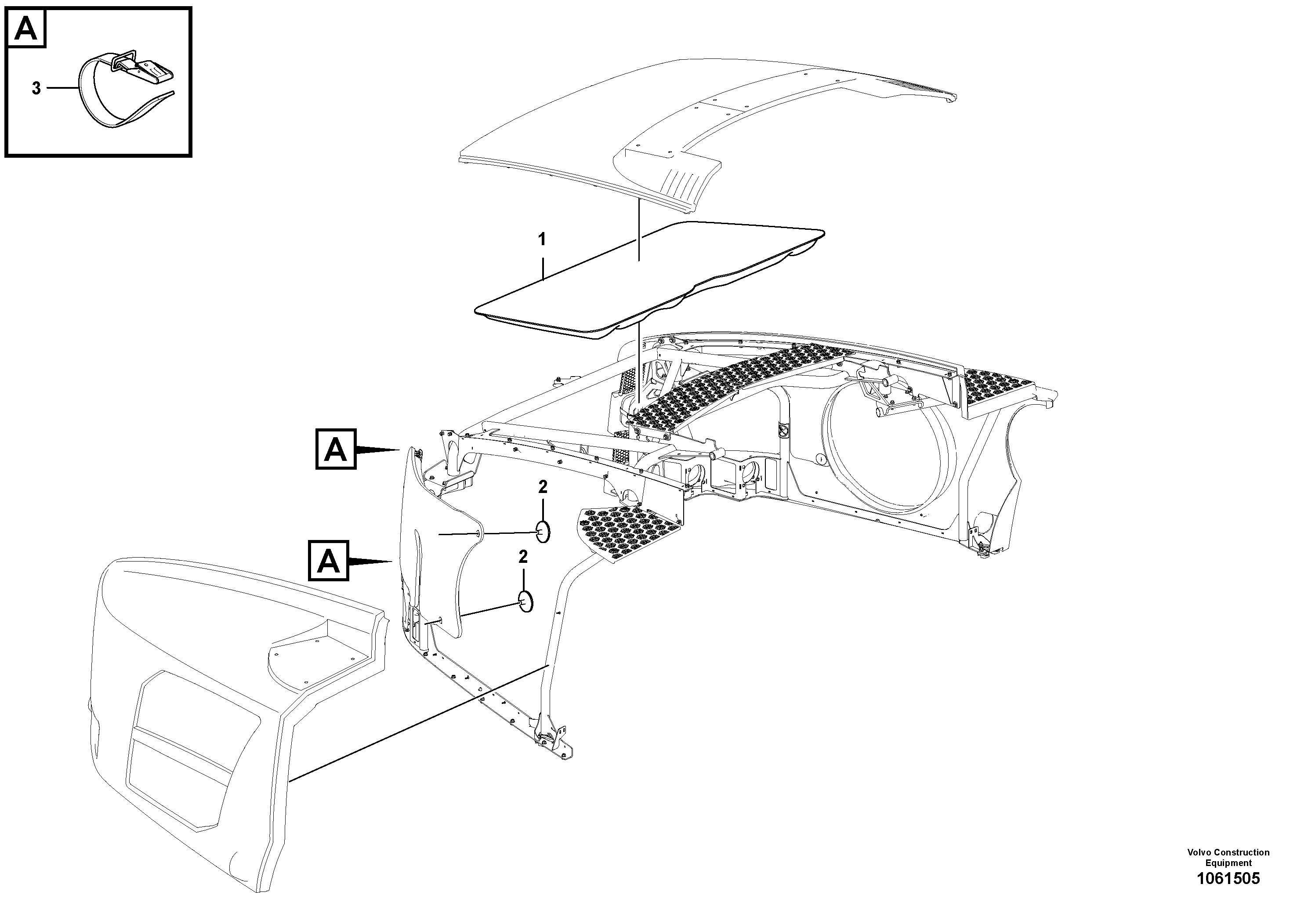 Tab Washer VOE15164455 VOLVO