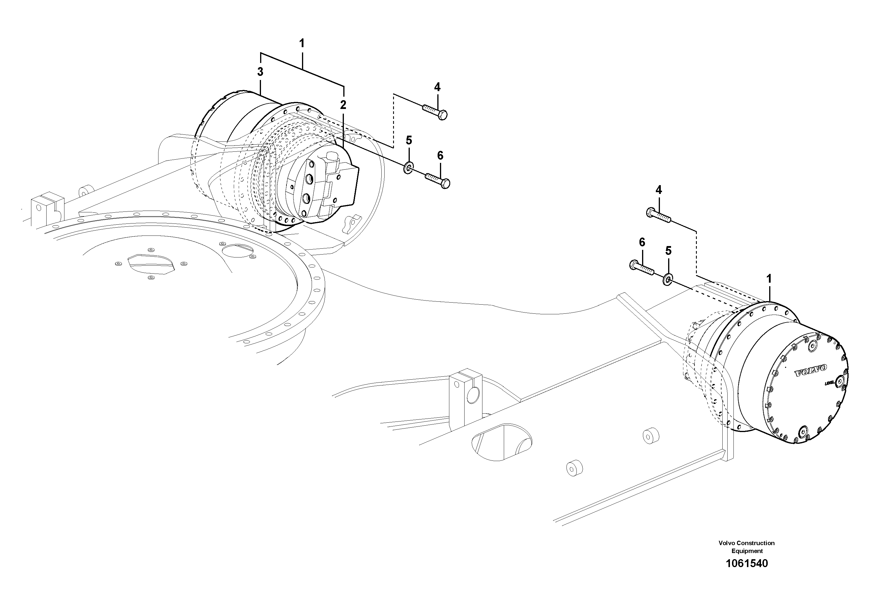 Brake disk RM/VOE14664171 VOLVO