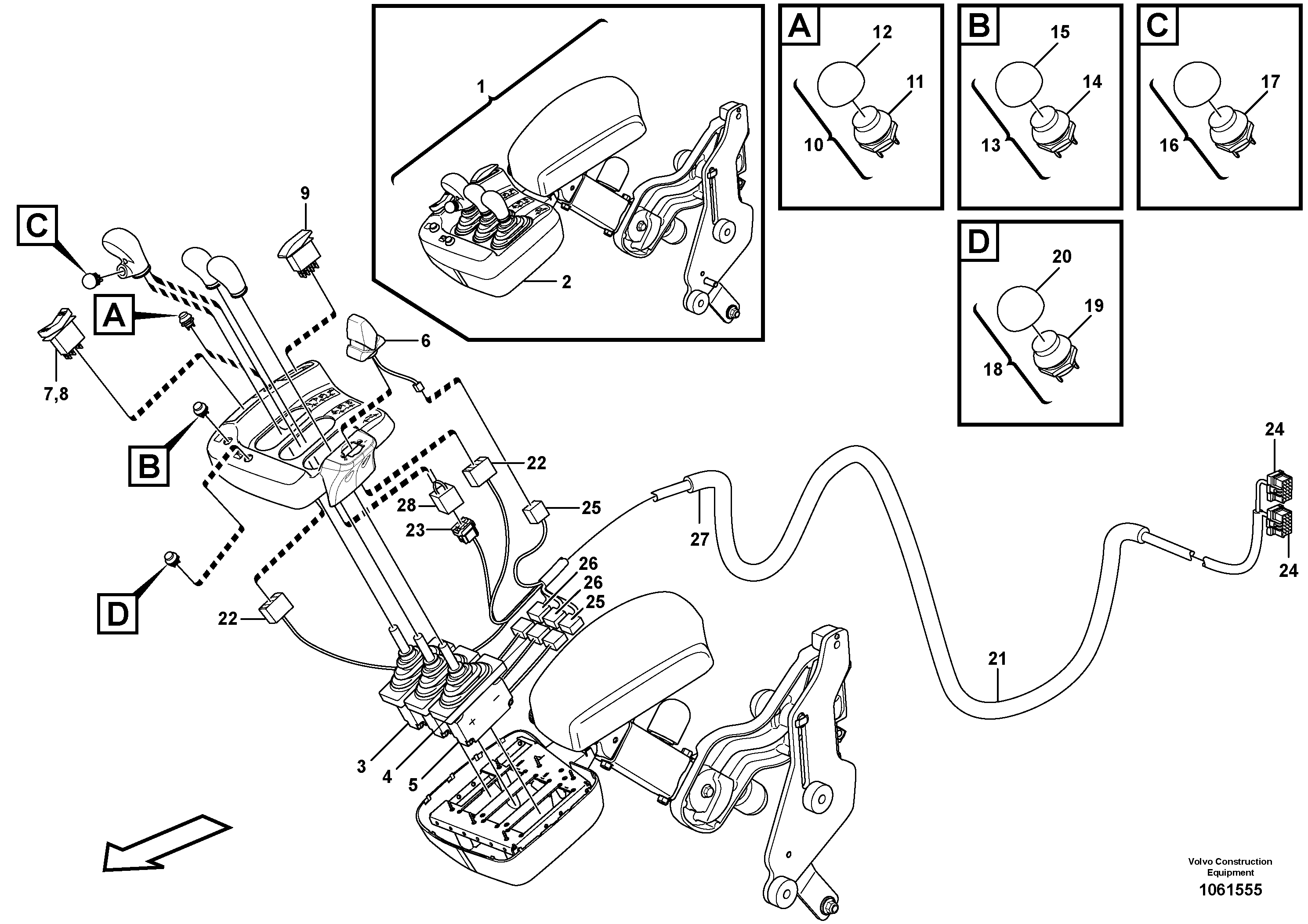 Support Leg VOE15197308 VOLVO