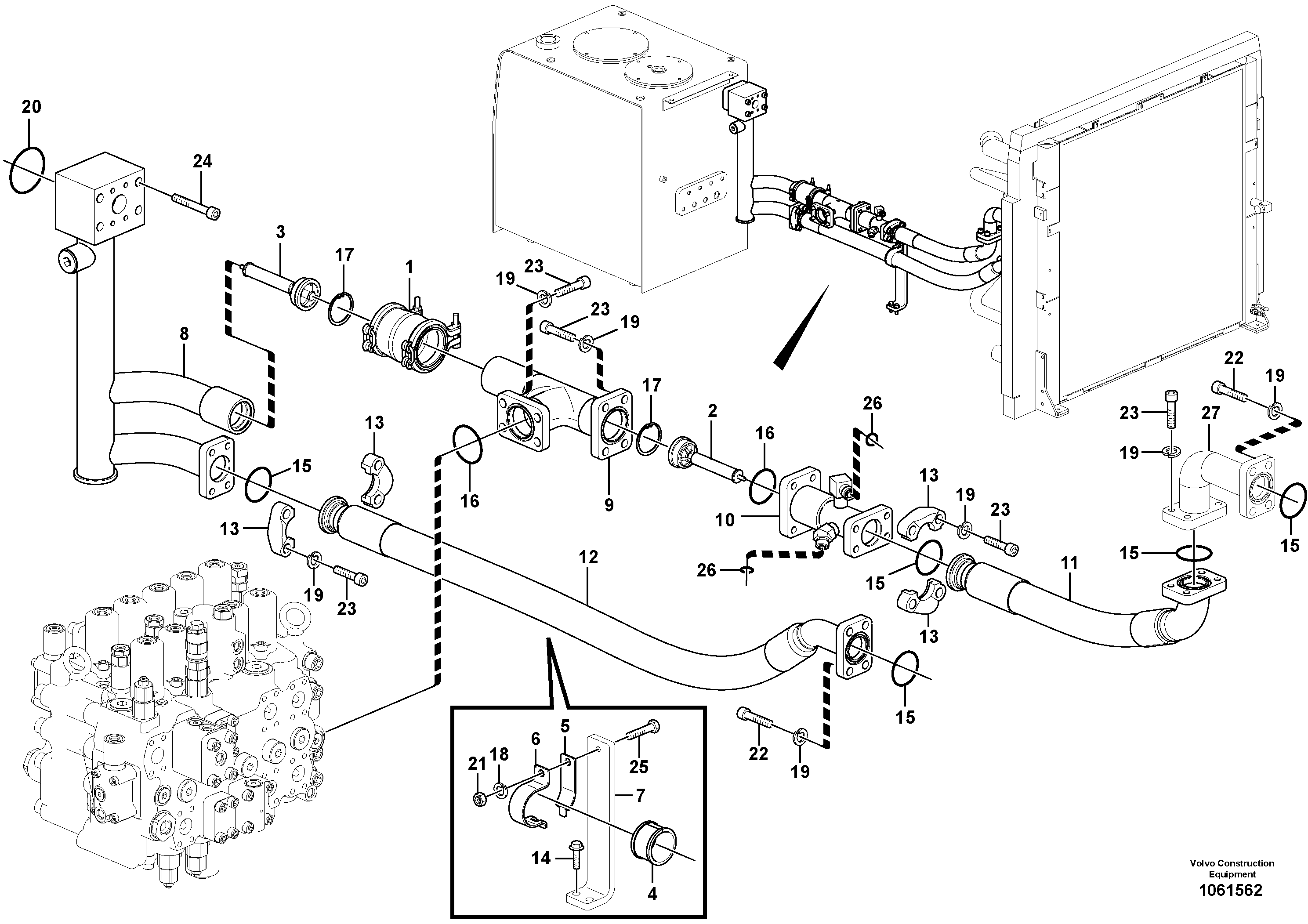 Press. lim. valve VOE14621961 VOLVO