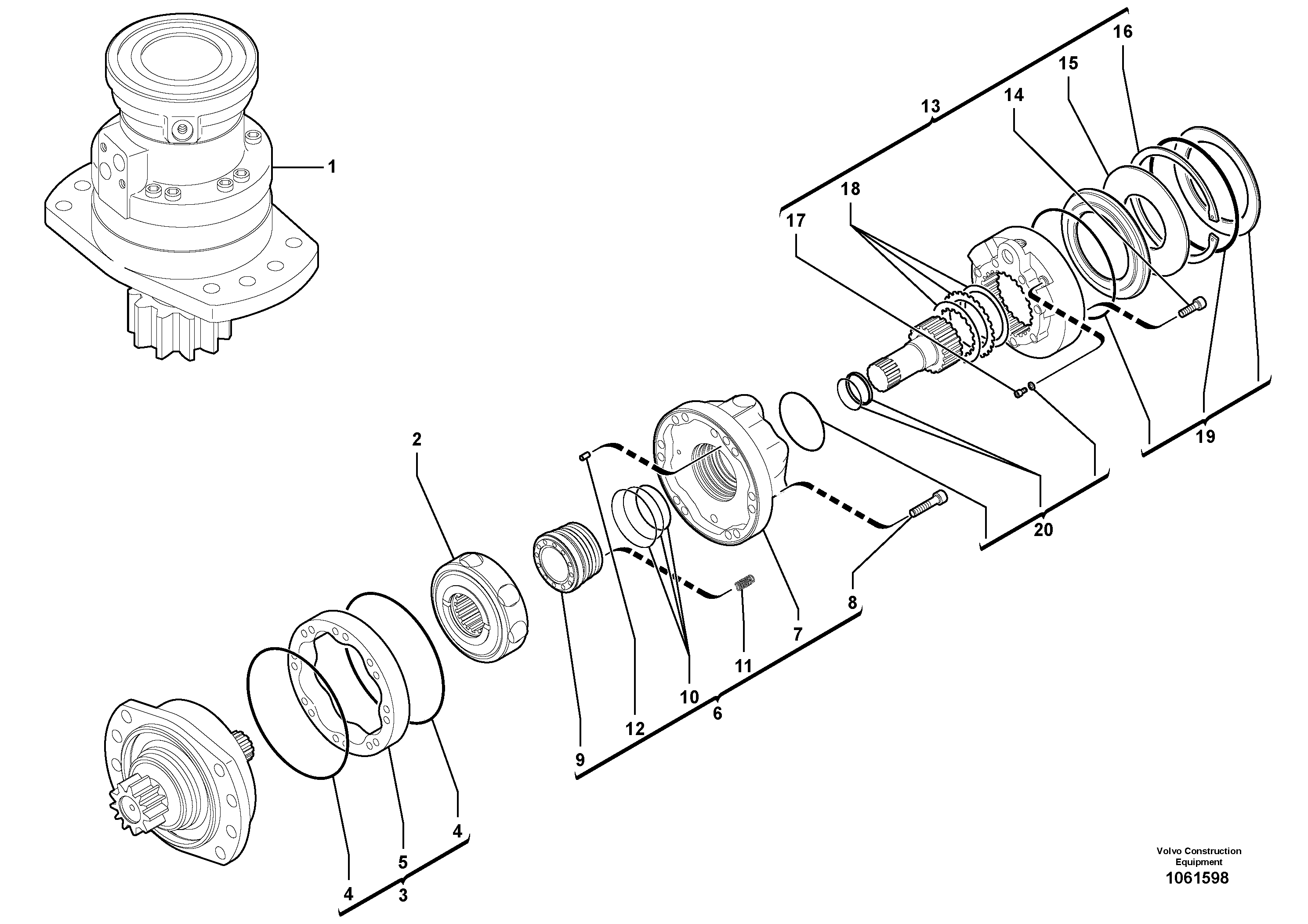 Chisel VOE15045657 VOLVO