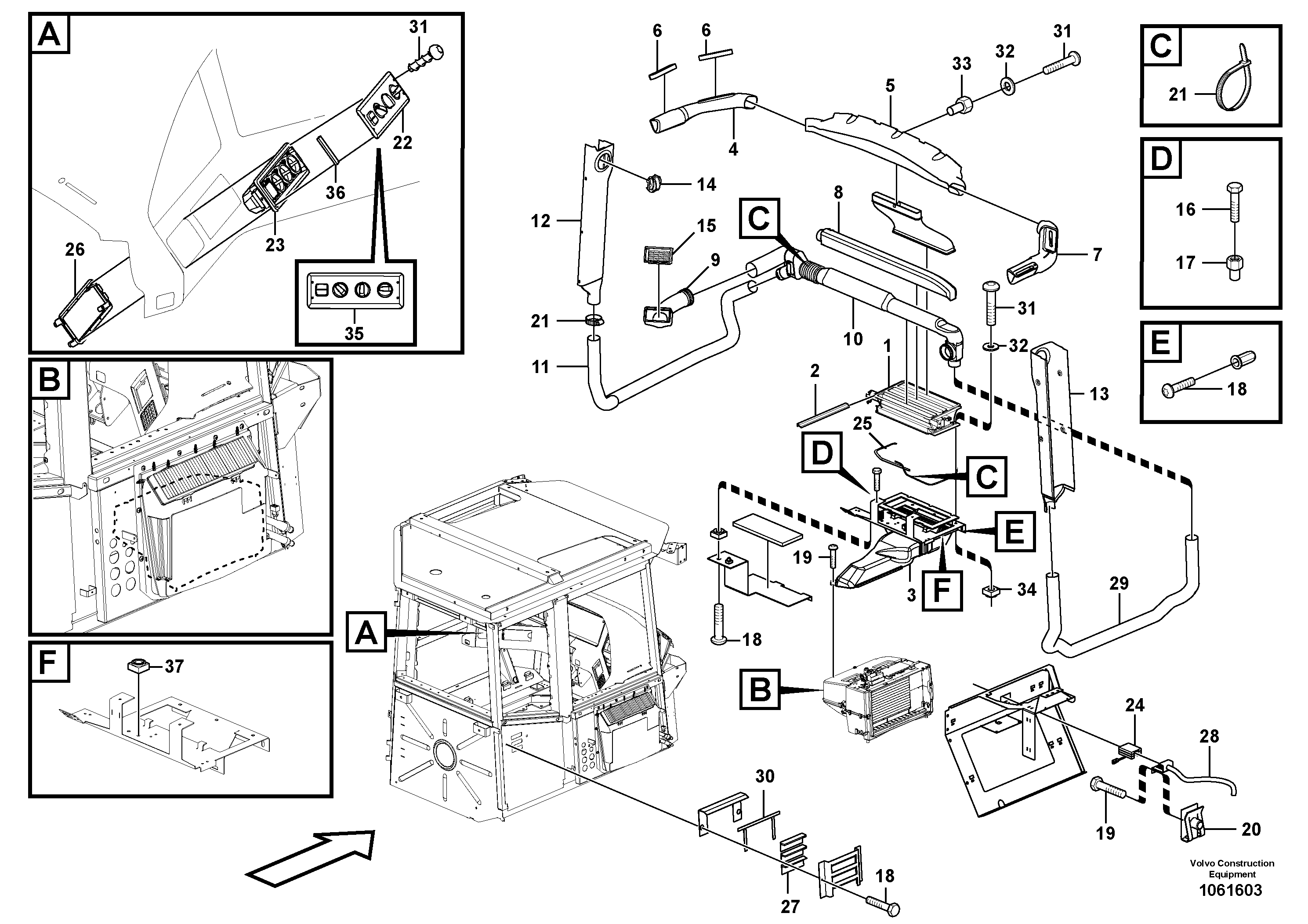 Rear Section VOE11059568 VOLVO
