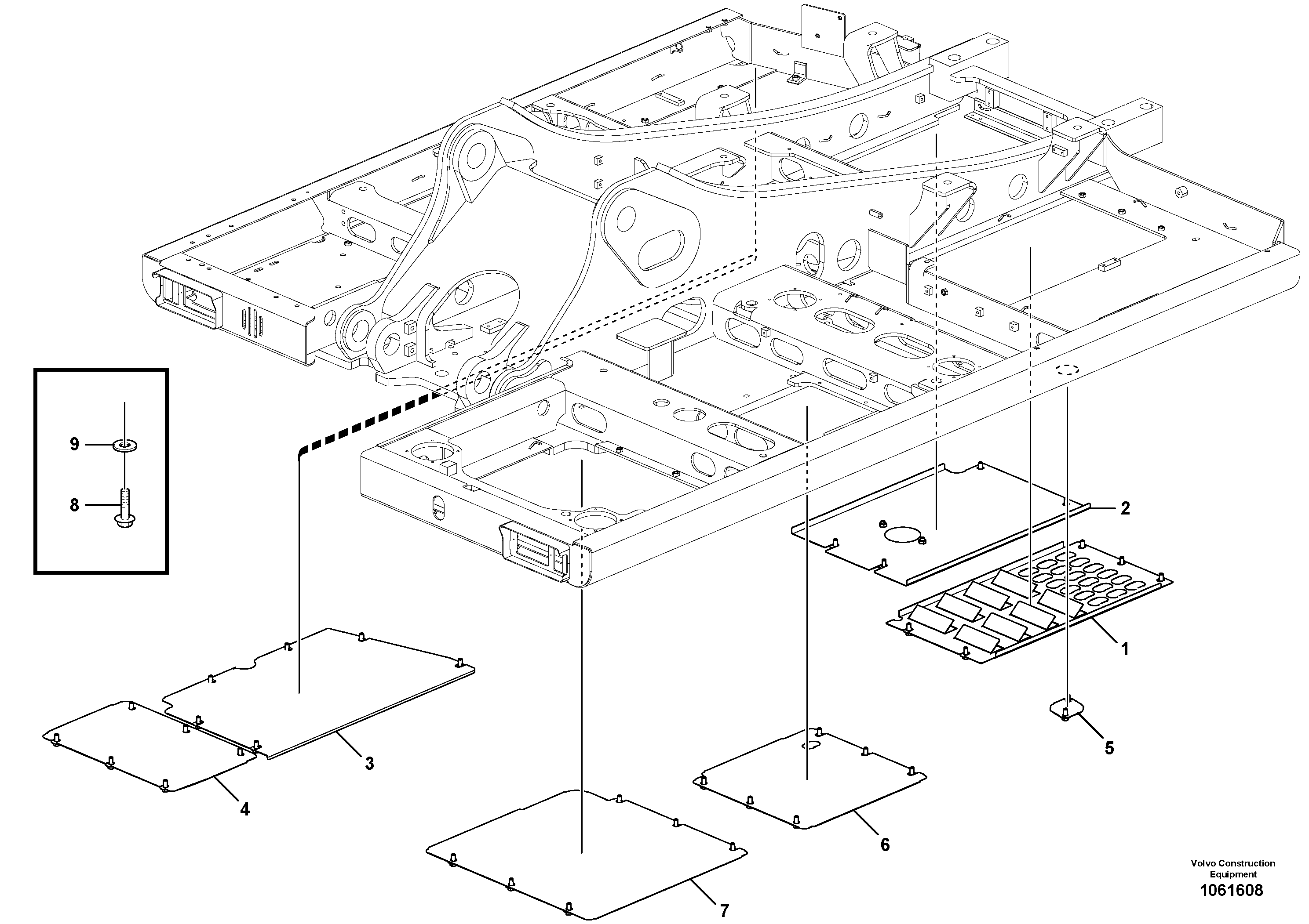 Rec.housing VOE14620797 VOLVO