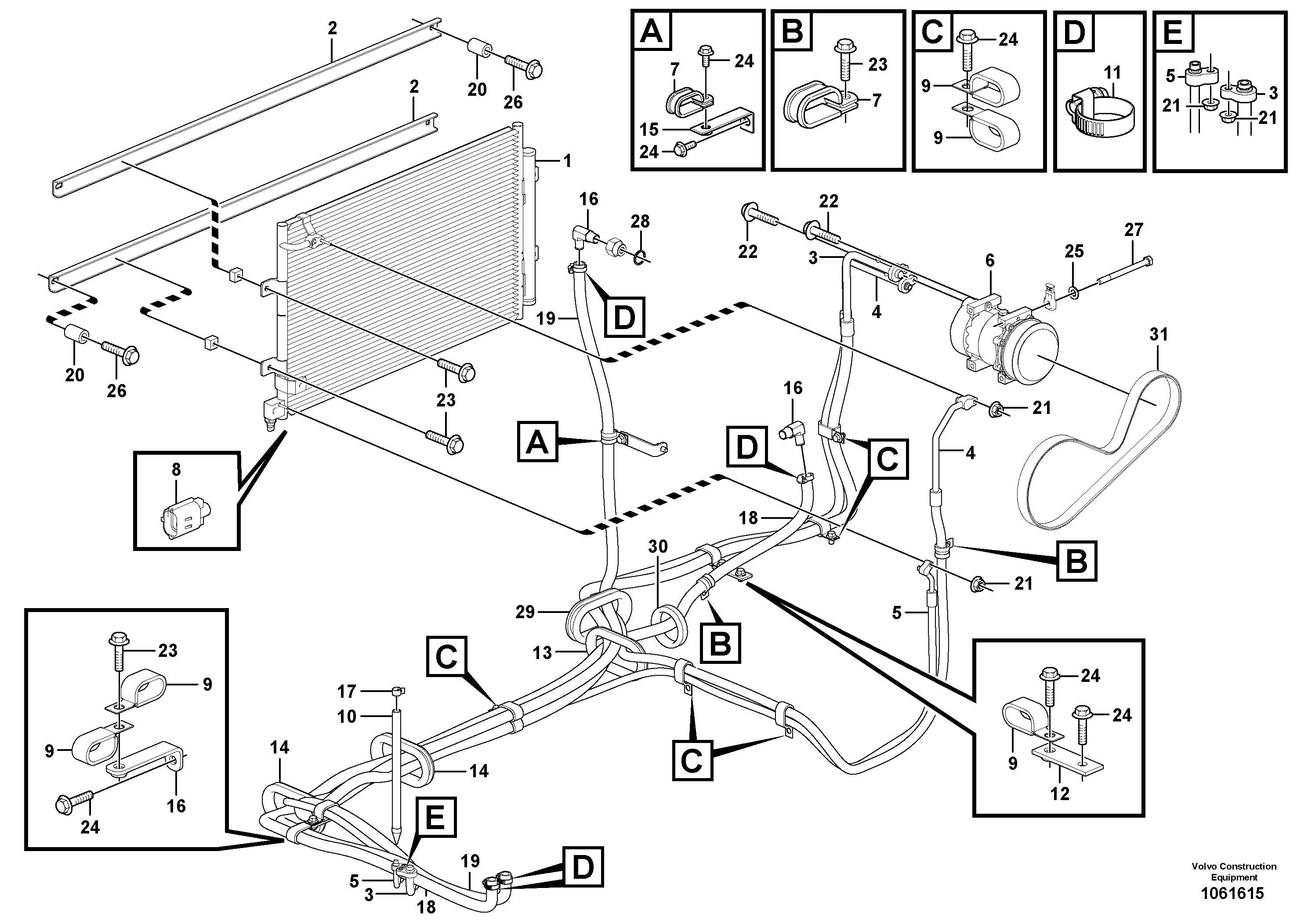 Diode Cable VOE979138 VOLVO