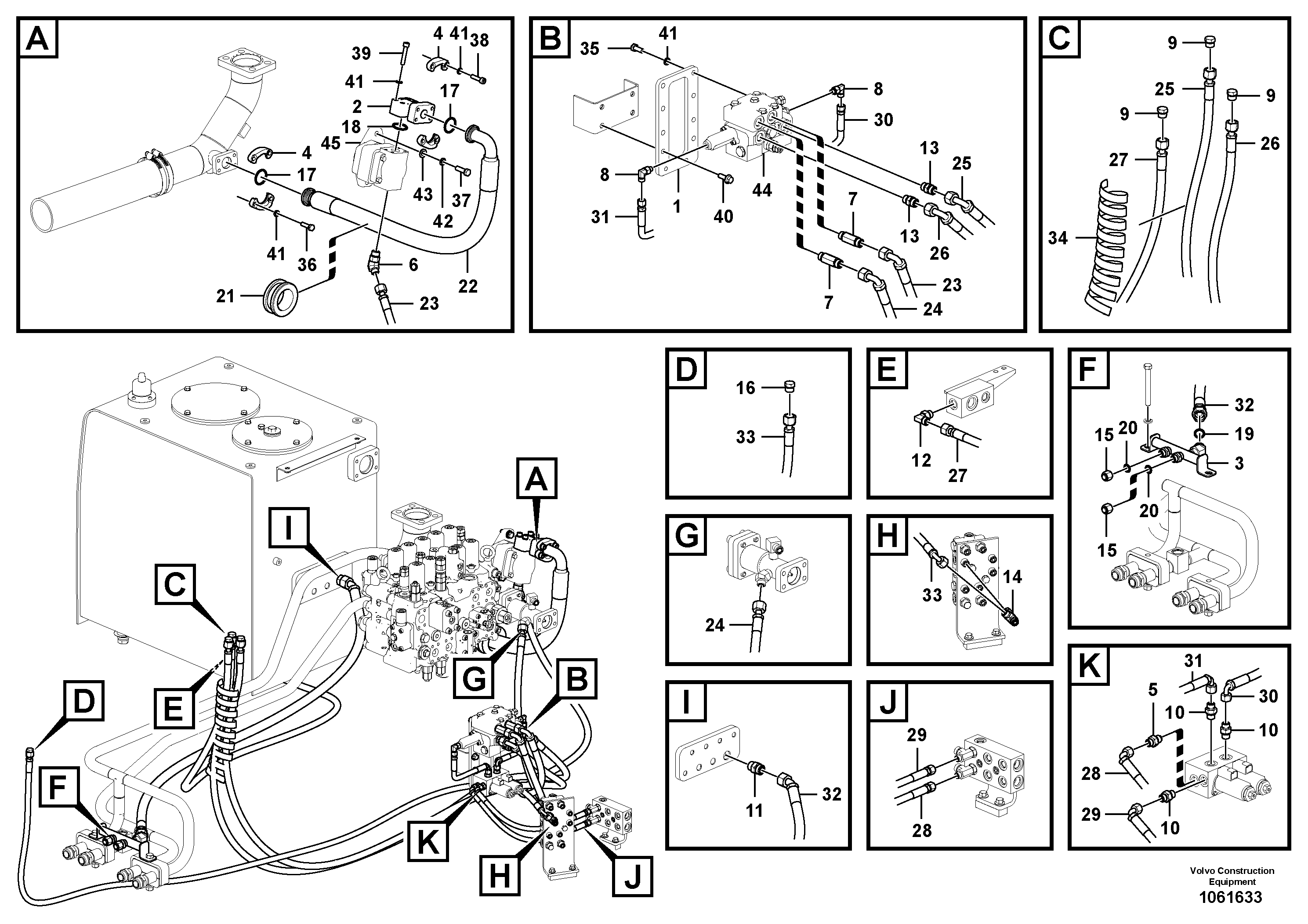 Timing gear casing VOE15135775 VOLVO