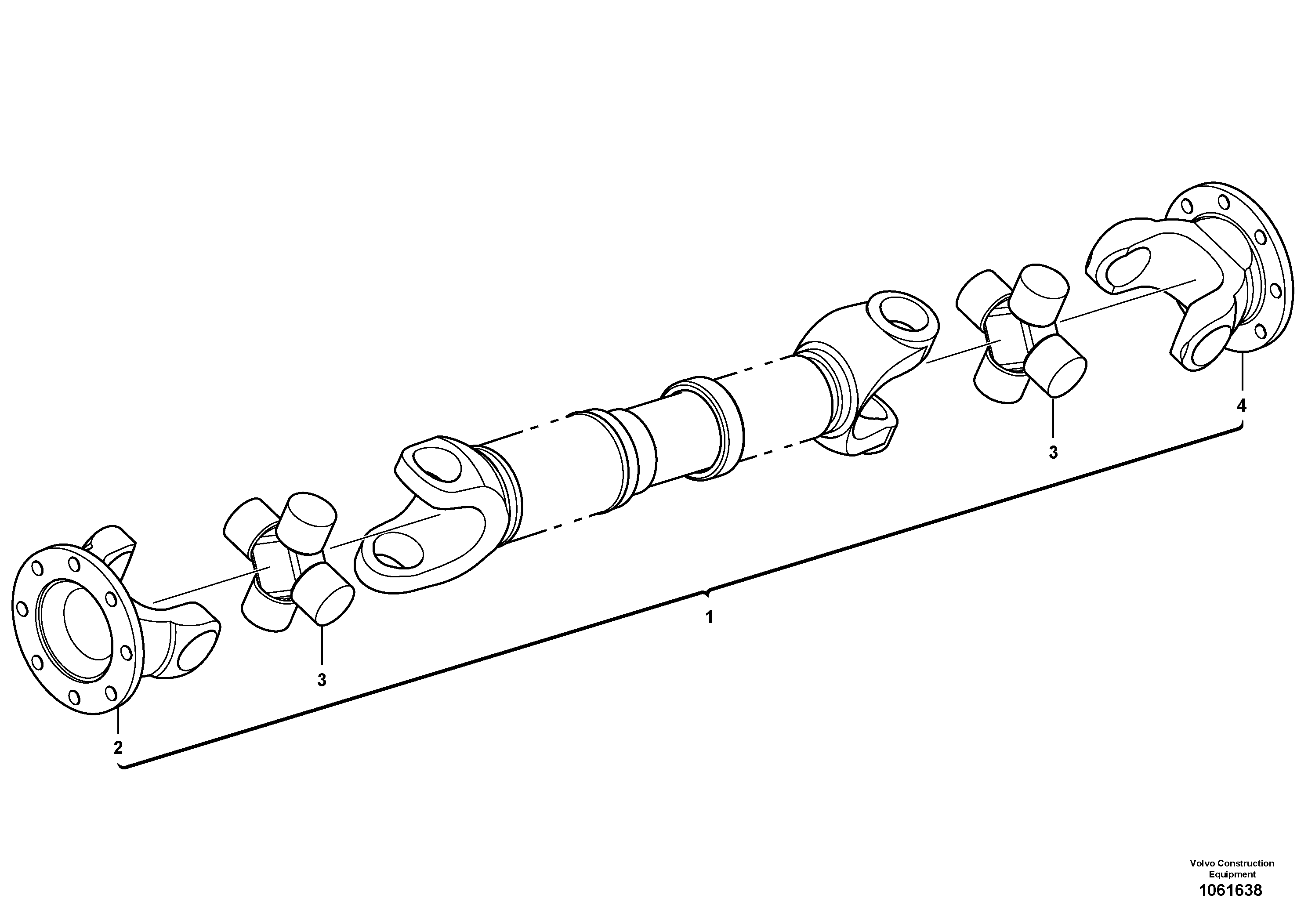 Reinf Rail VOE14691402 VOLVO