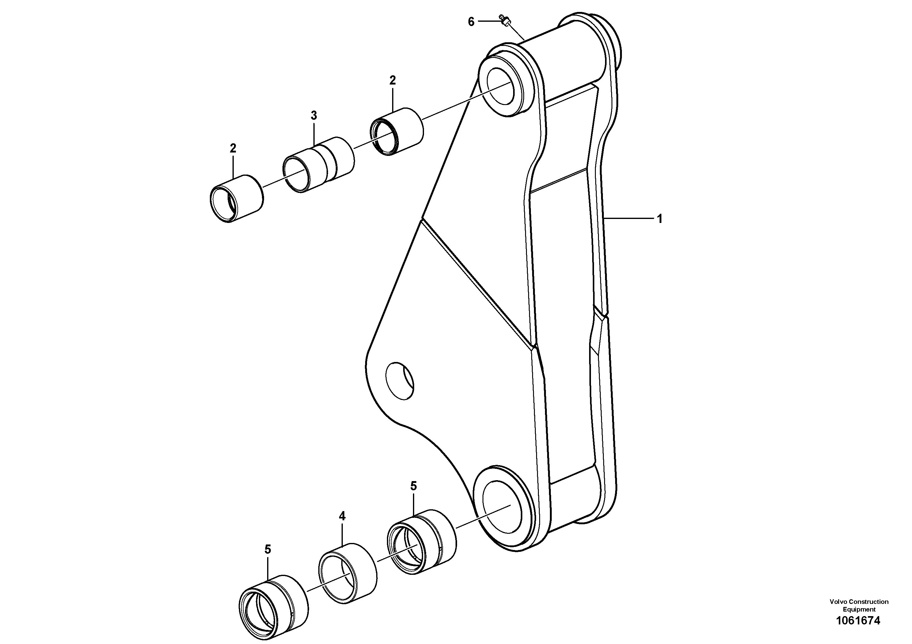 Protecting plate VOE14385852 VOLVO