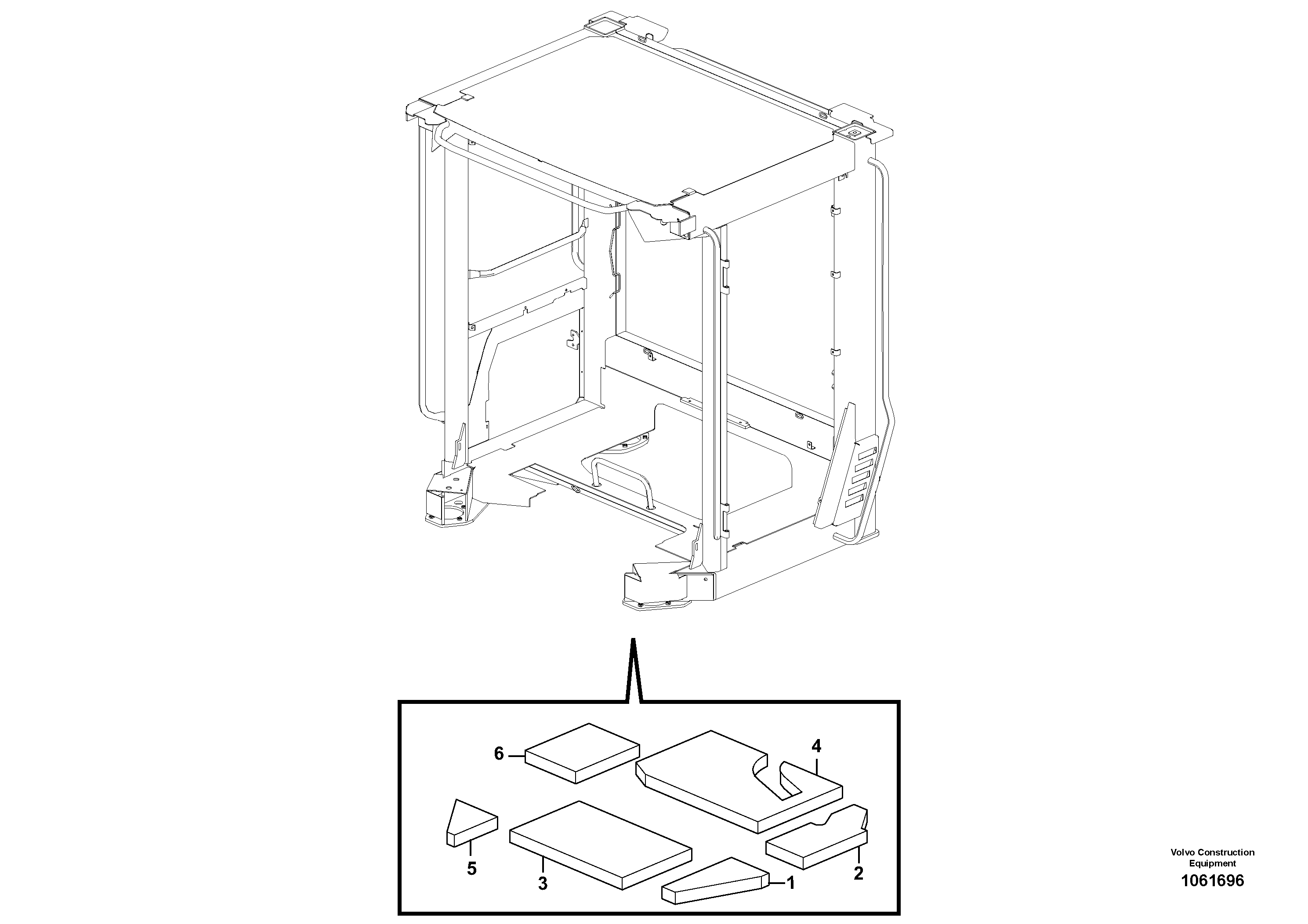 Tab Washer VOE16839964 VOLVO