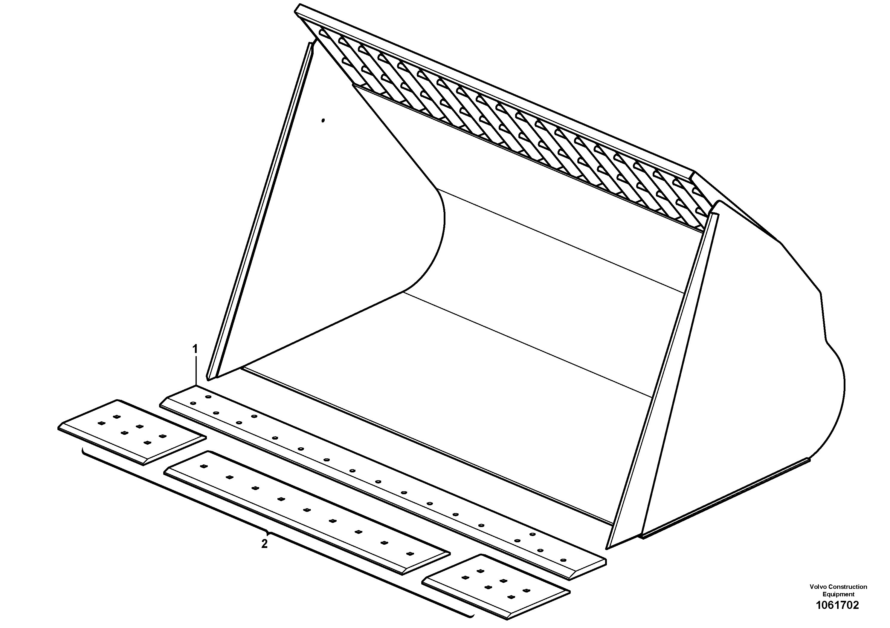 Bucket VOE11417752 VOLVO