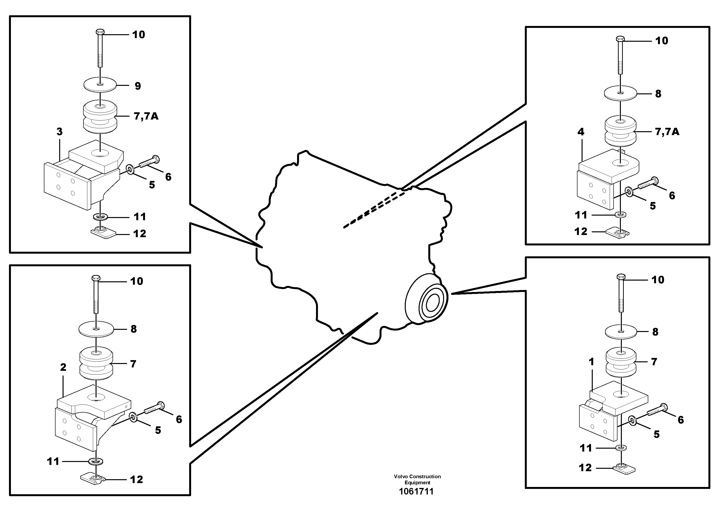 Carton VOE14626850 VOLVO