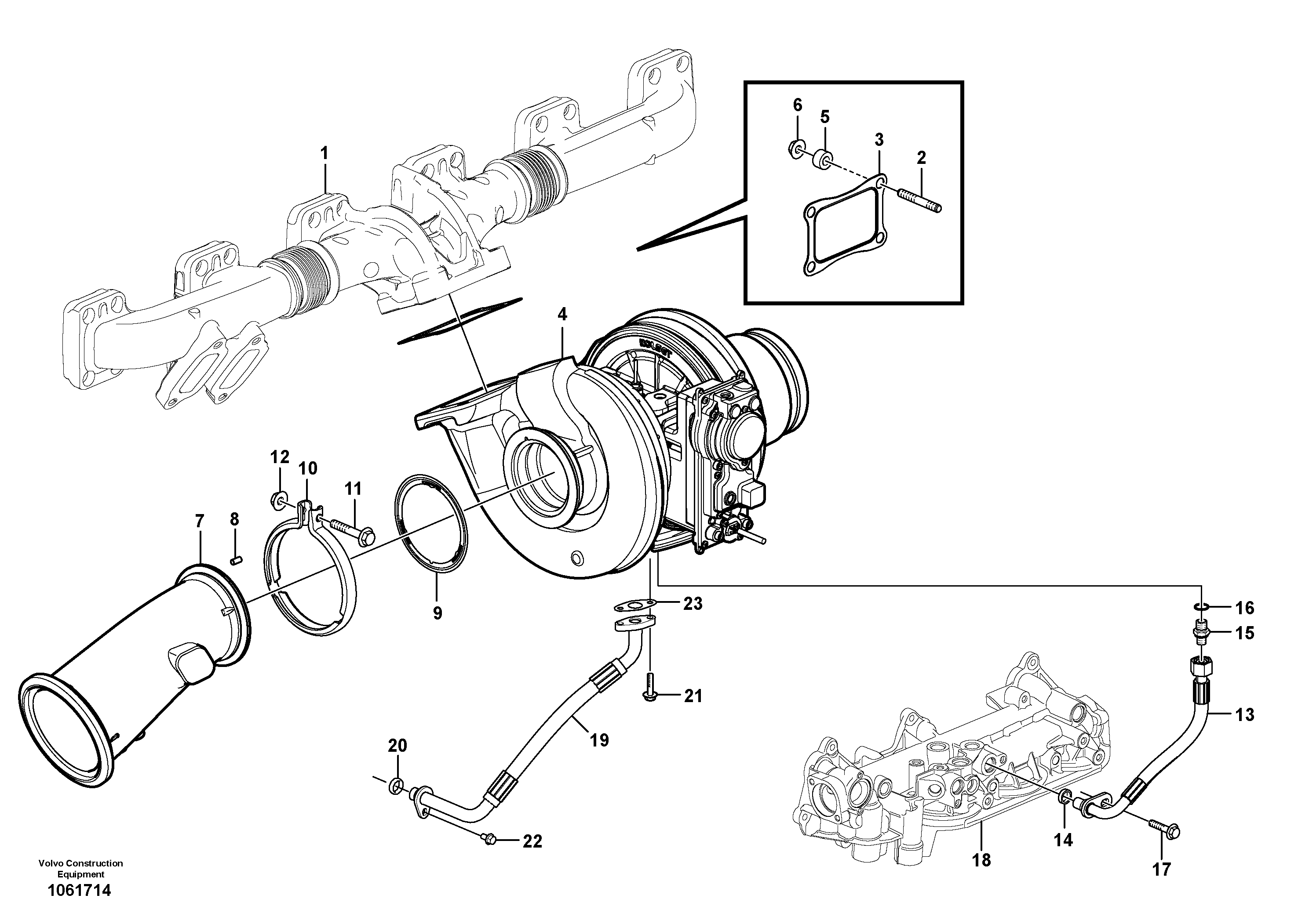 Diode Cable VOE21361789 VOLVO