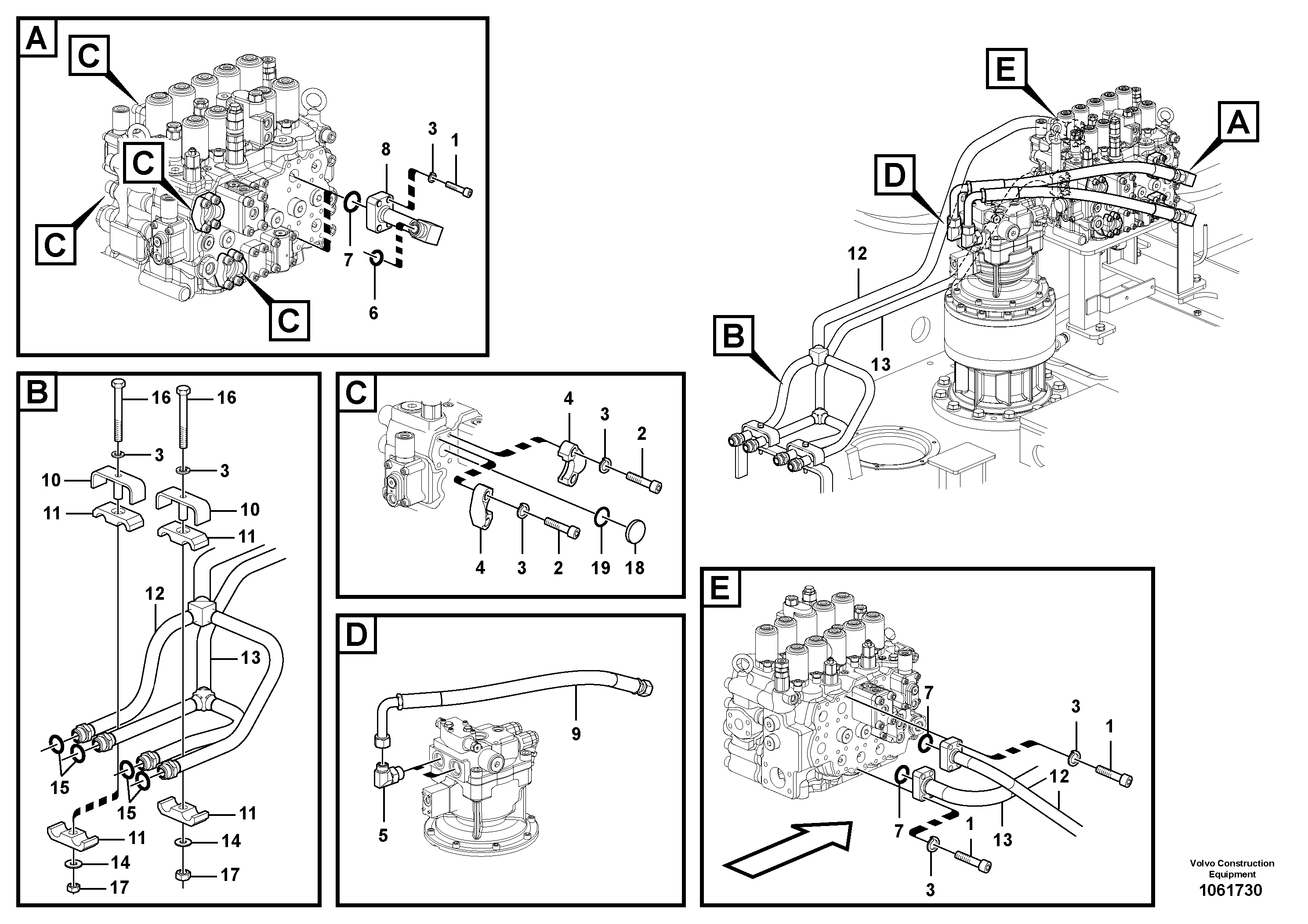 Pipe VOE14677893 VOLVO