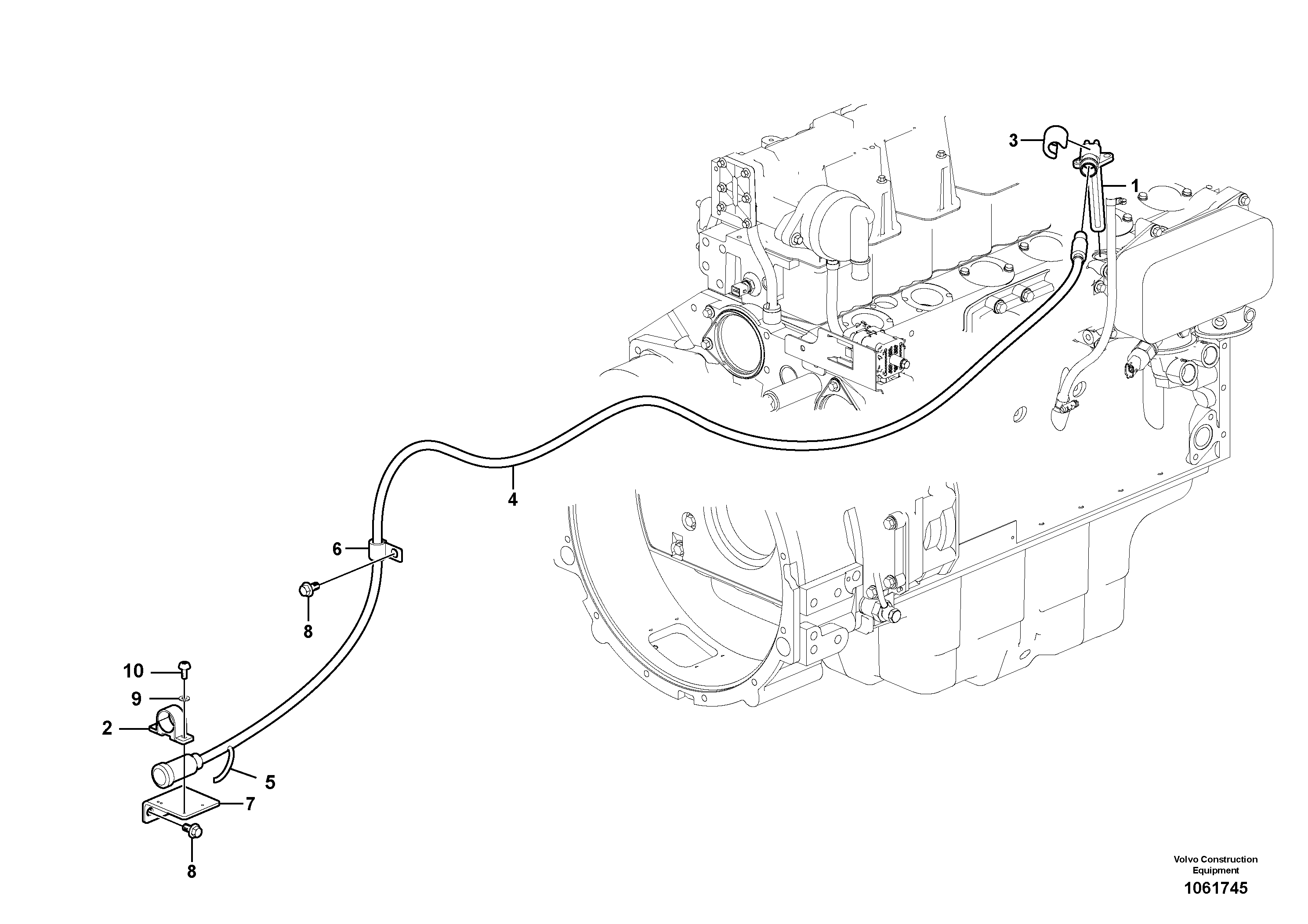 Sensor, position VOE17212123 VOLVO
