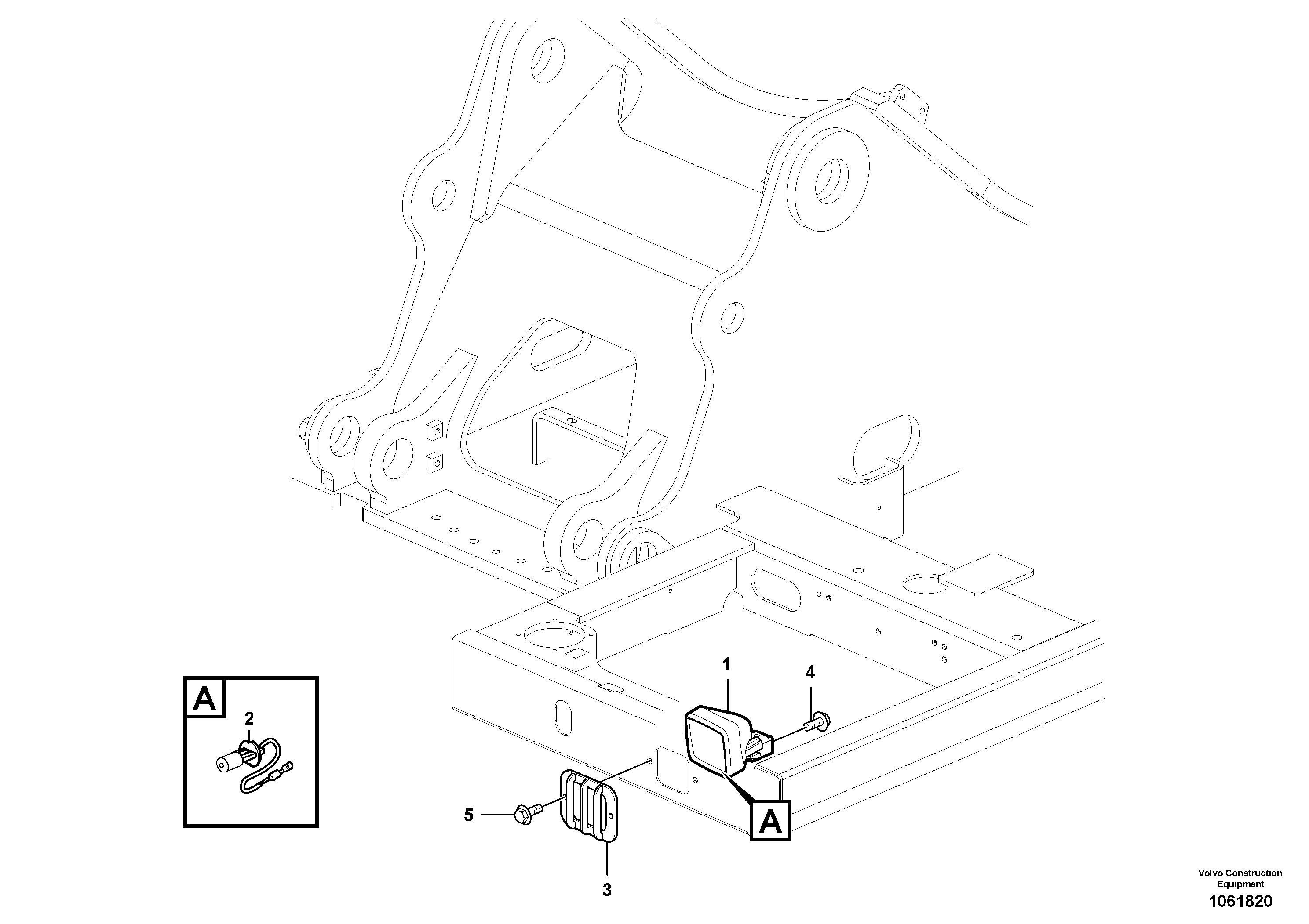 Alternator Bracket VOE15696733 VOLVO