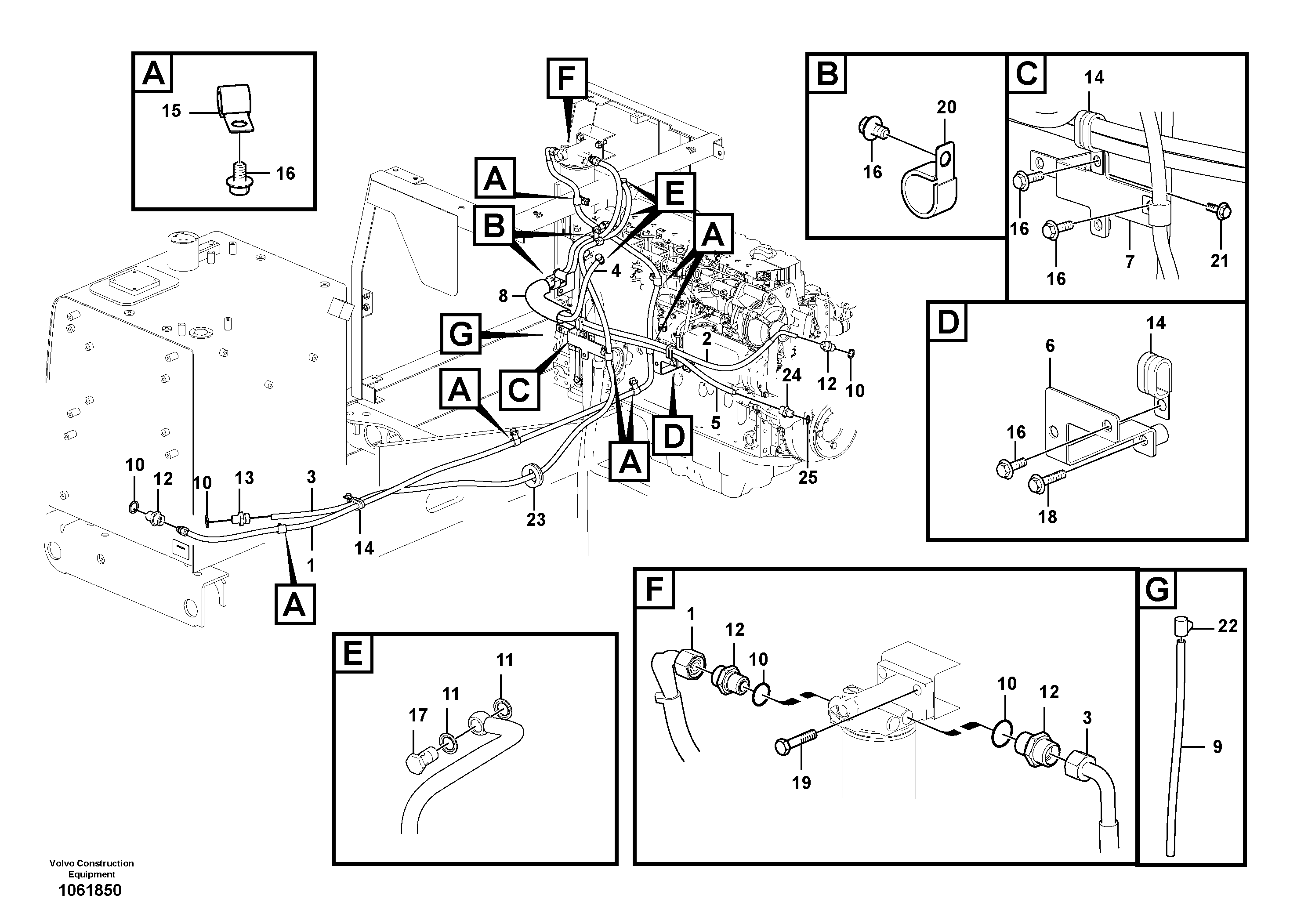Clutch Spring VOE14617084 VOLVO
