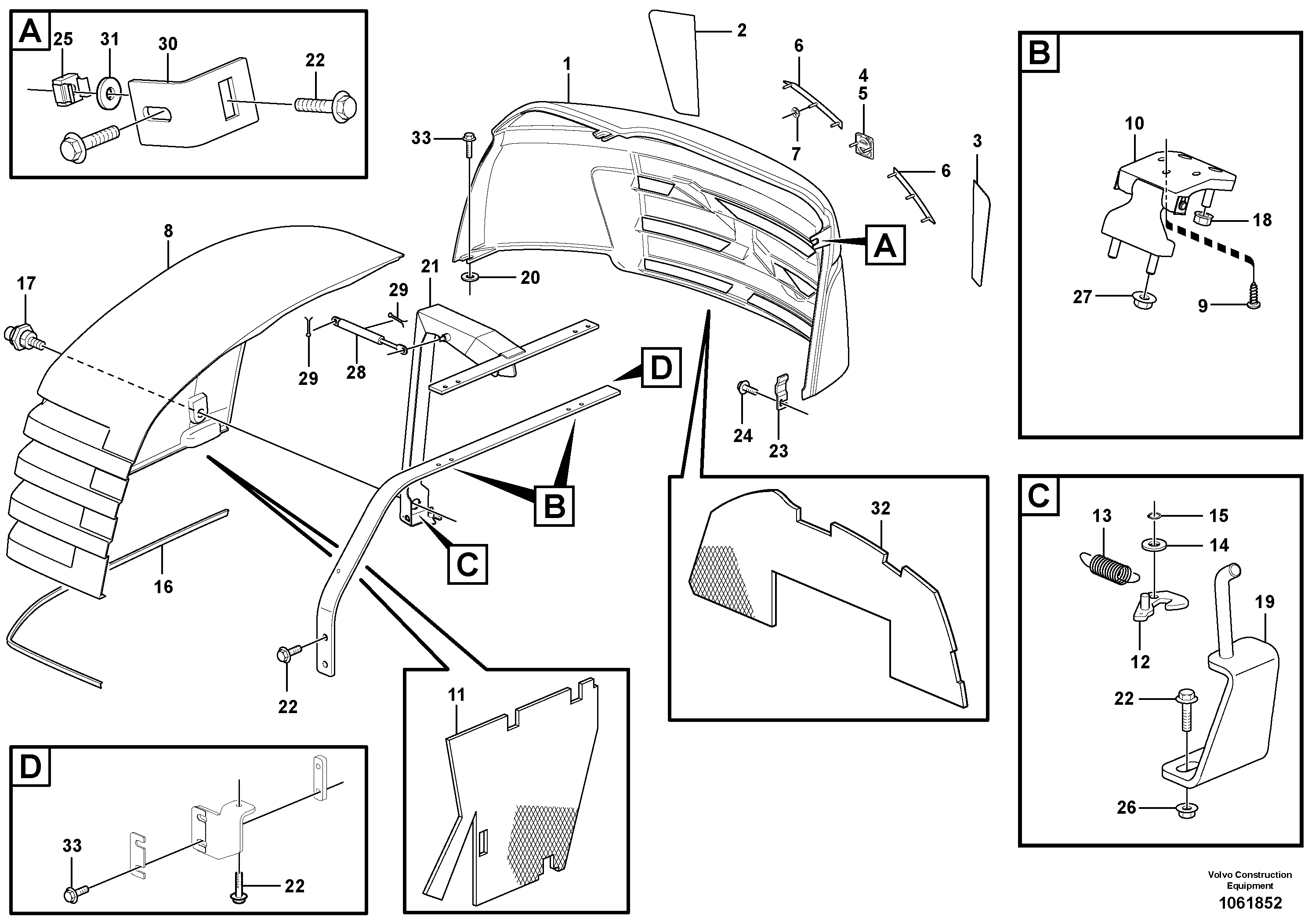 Rec.housing VOE11807901 VOLVO