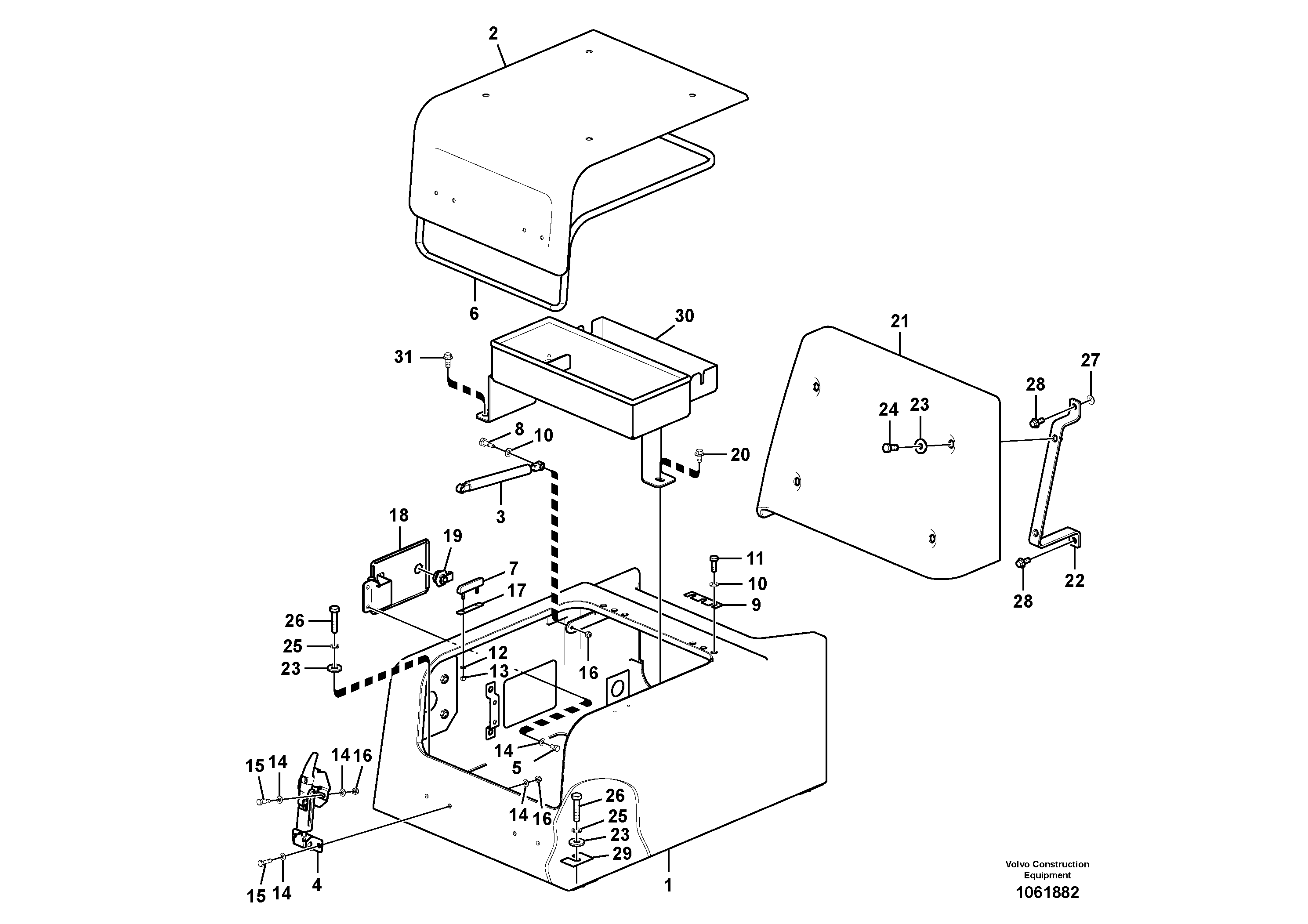 Frame VOE14610329 VOLVO