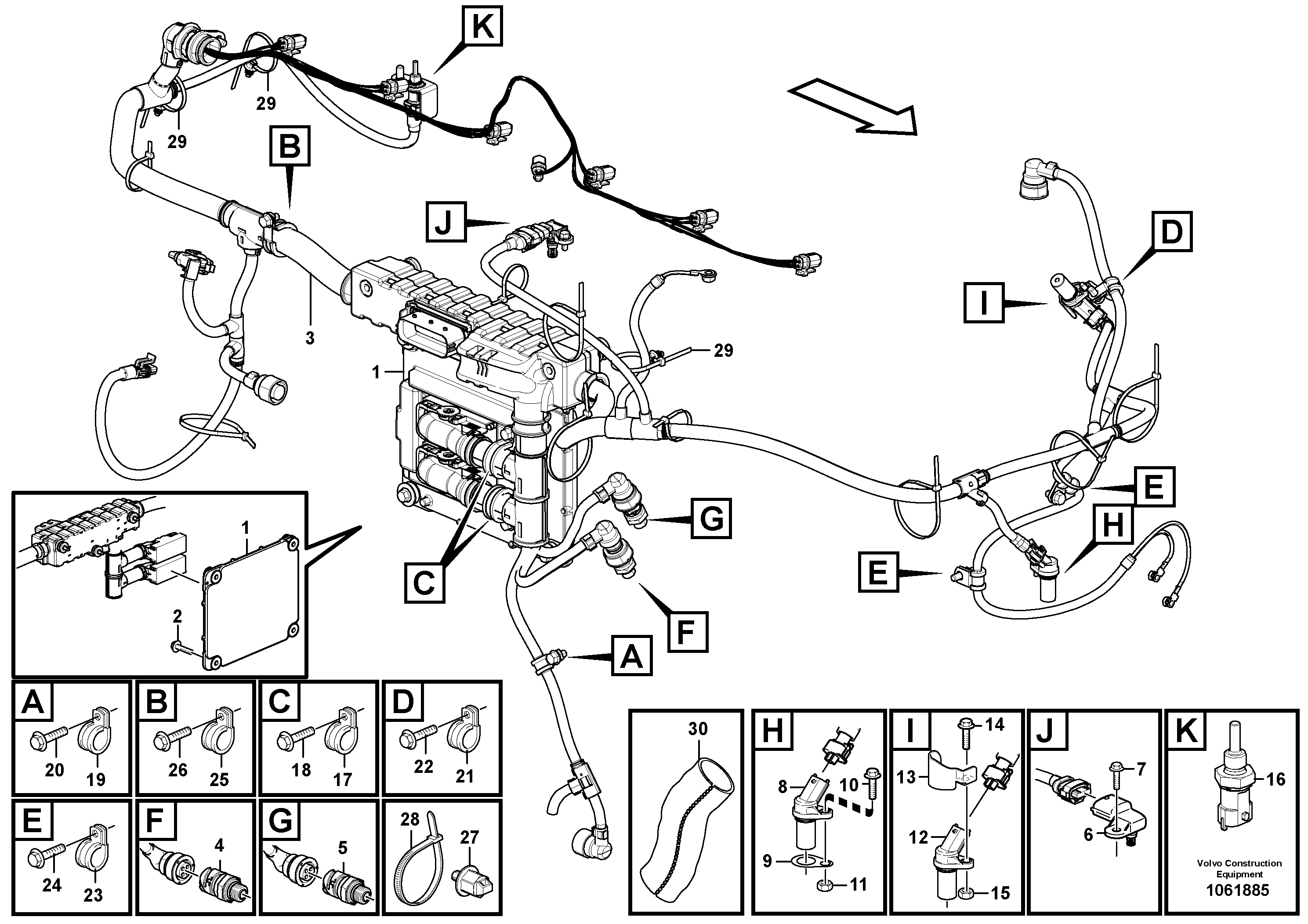 Support Leg VOE15034189 VOLVO